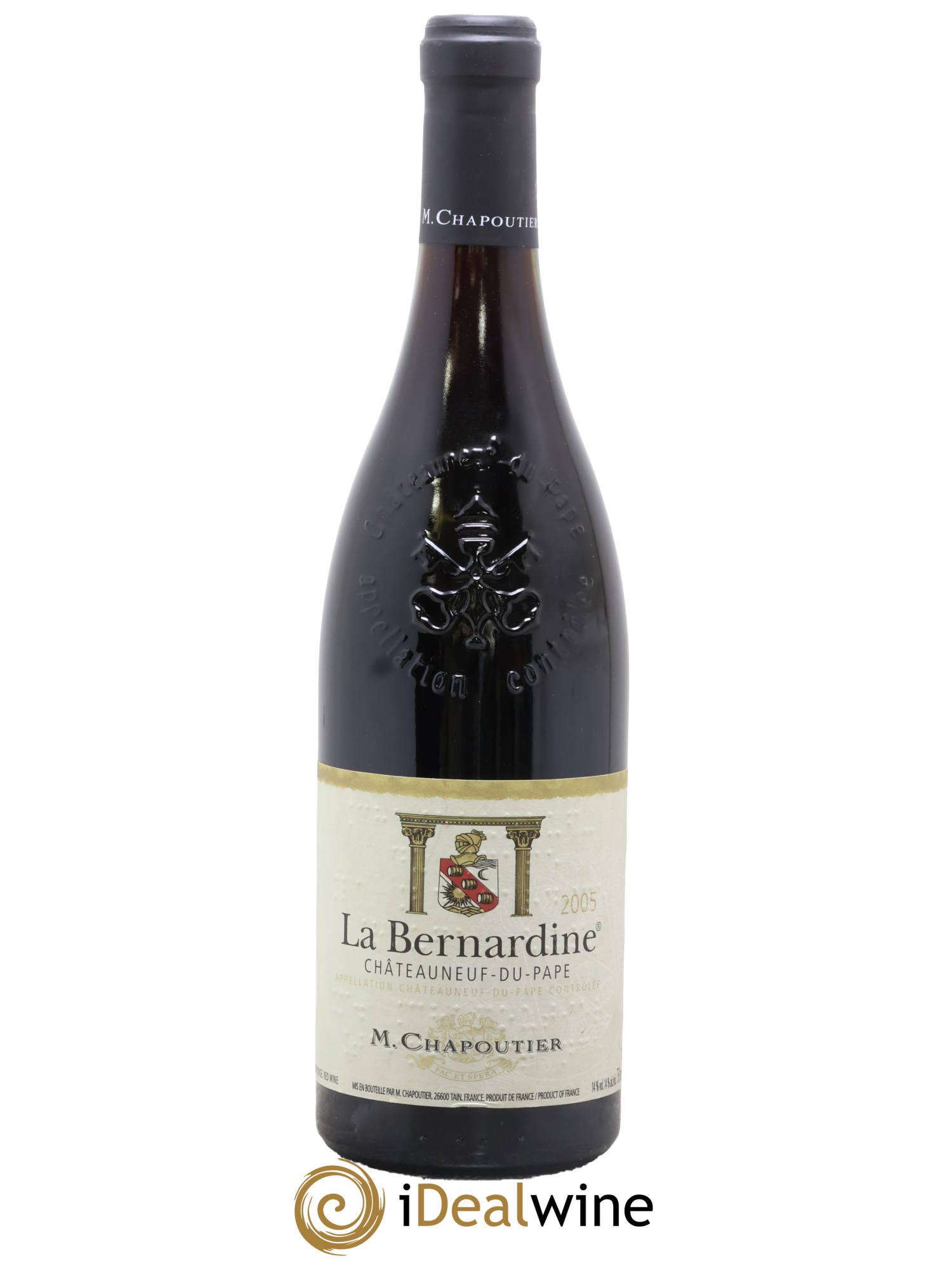 Châteauneuf-du-Pape La Bernardine Chapoutier 2005 - Lot of 1 bottle - 0