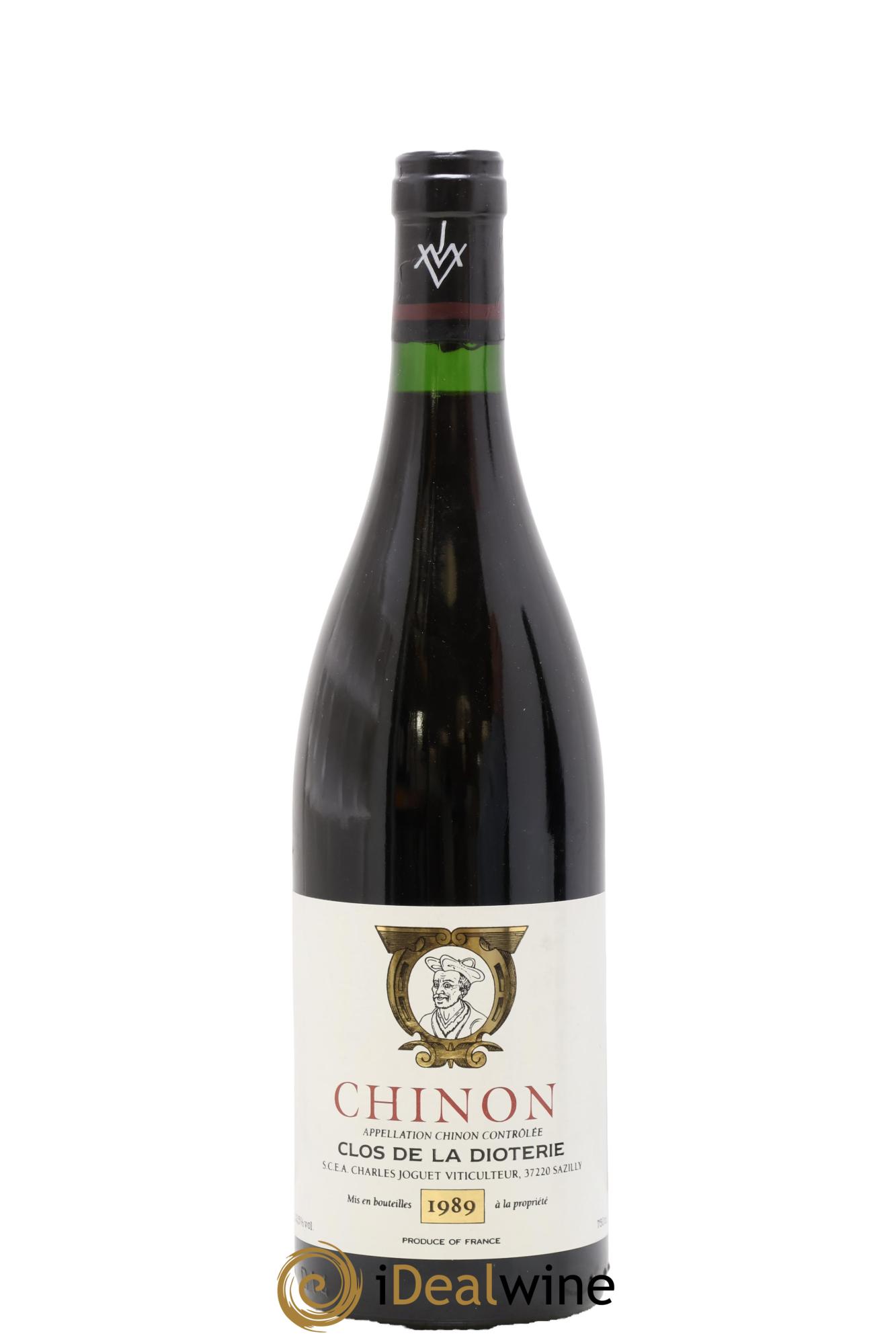 Chinon Clos de La Dioterie Charles Joguet 1989 - Lot de 1 bouteille - 0