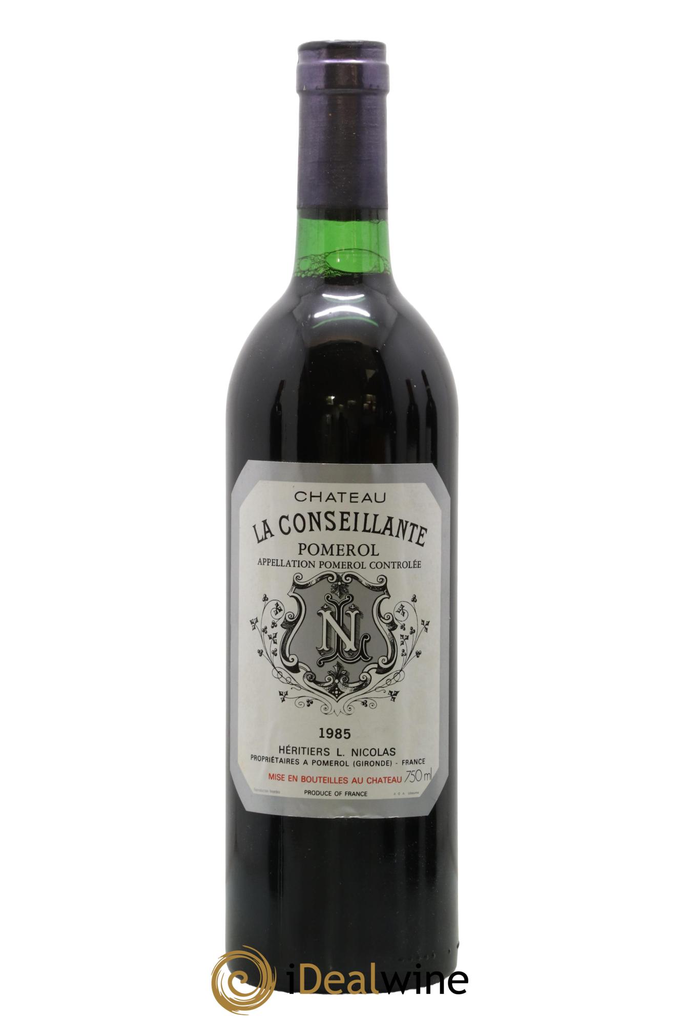 Château la Conseillante 1985 - Lot de 1 bouteille - 0