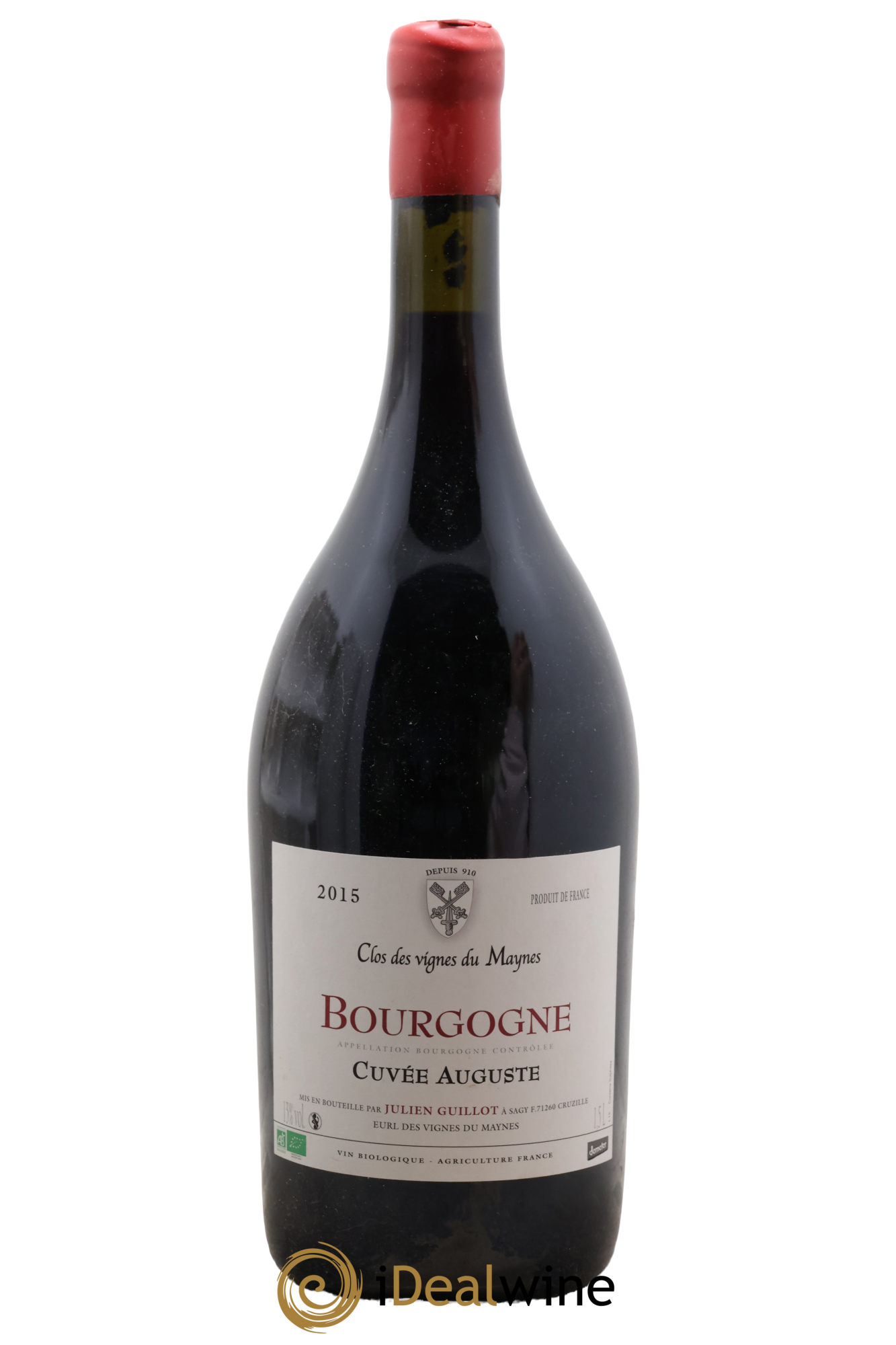Bourgogne Cuvée Auguste Les Vignes du Maynes 2015 - Lot de 1 magnum - 0