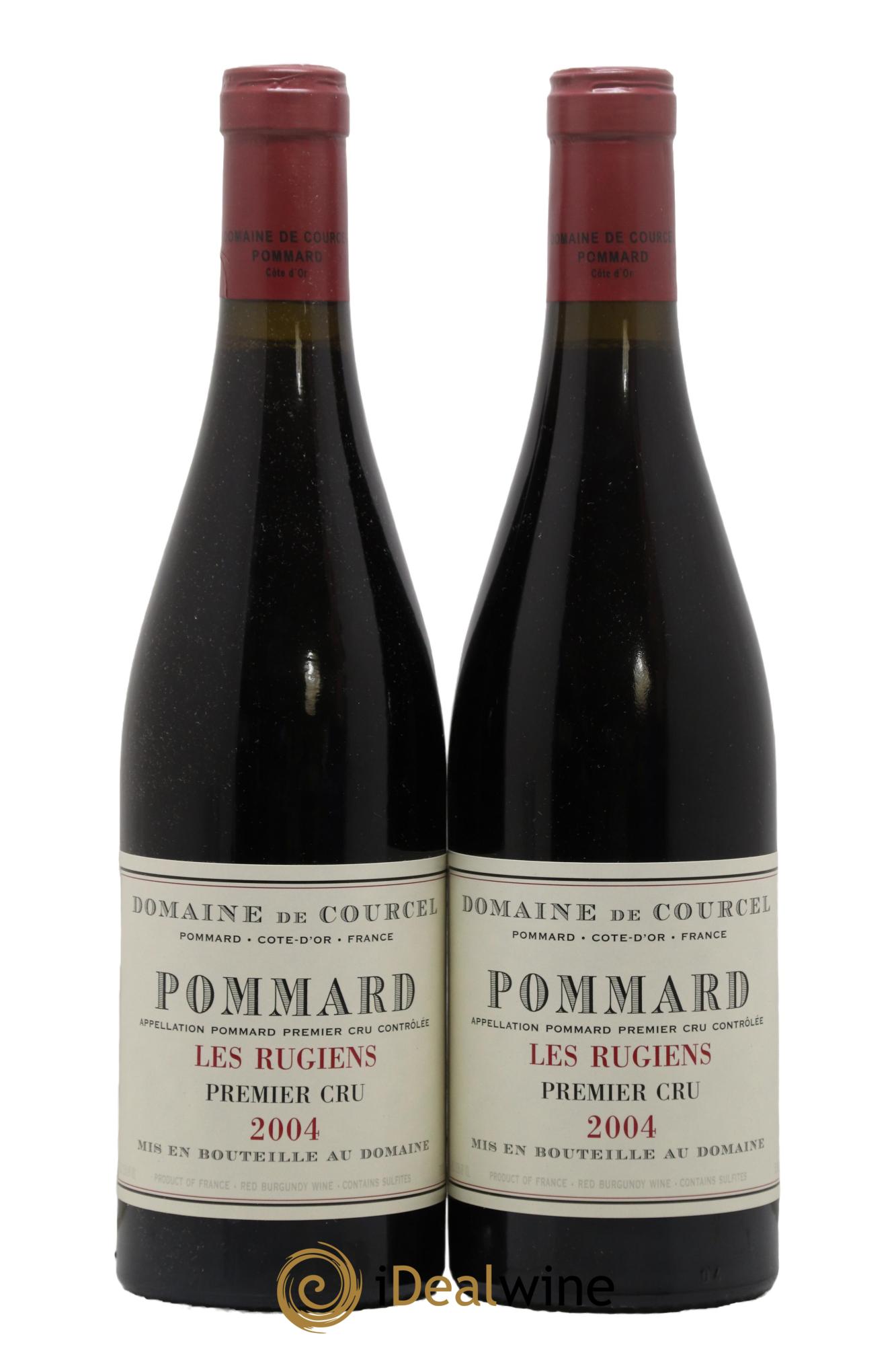 Pommard 1er Cru Les Rugiens de Courcel (Domaine) 2004 - Lotto di 2 bottiglie - 0