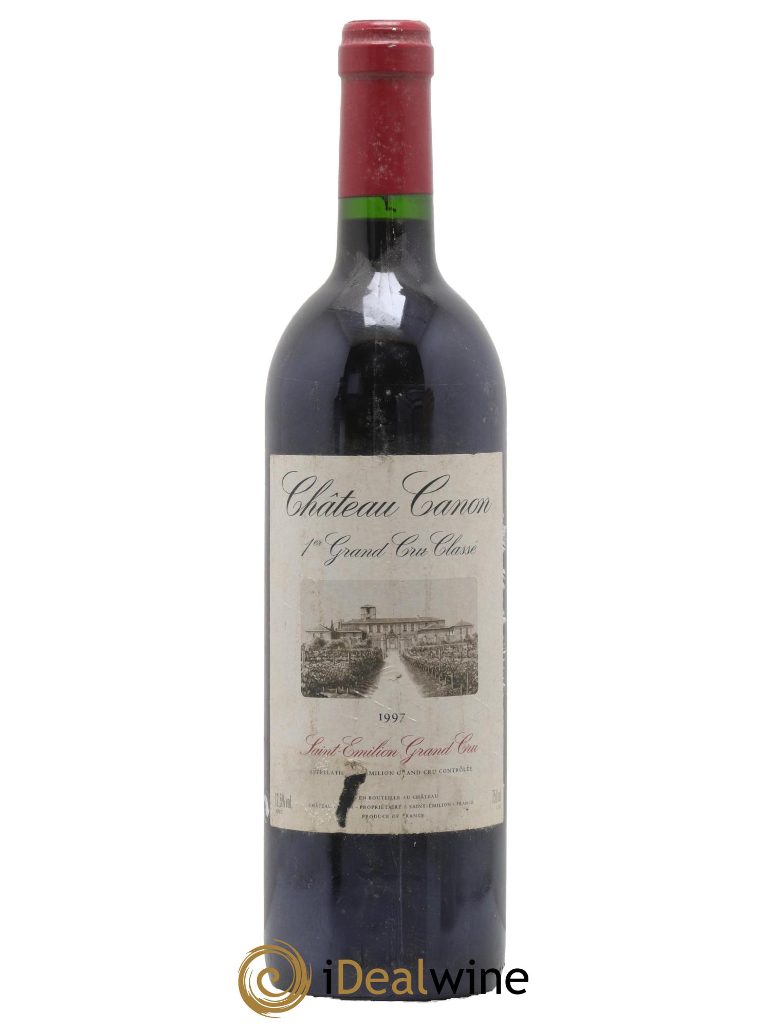 Château Canon 1er Grand Cru Classé B 1997 - Lot de 1 bouteille - 0