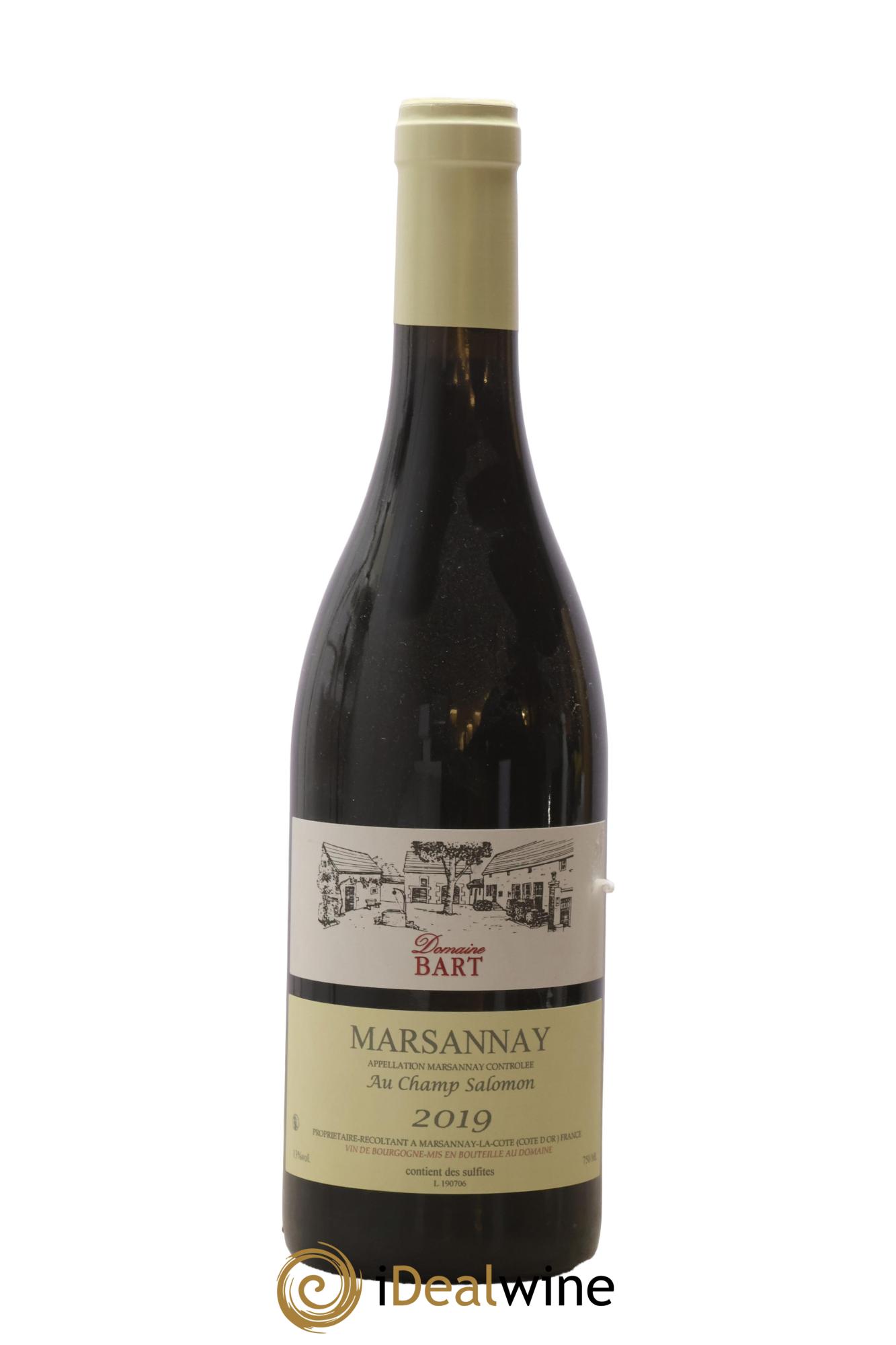 Marsannay Au Champ Salomon Bart (Domaine) 2019 - Lotto di 1 bottiglia - 0