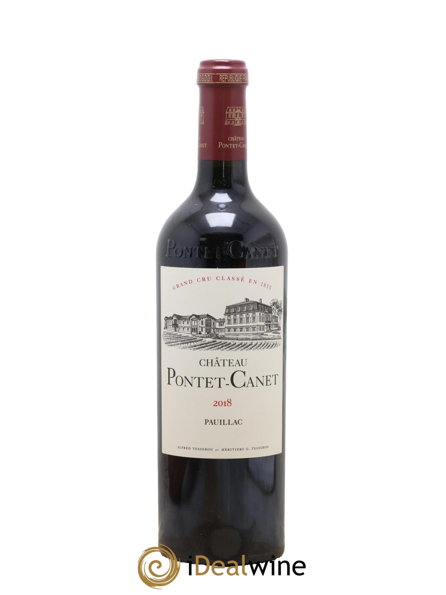Château Pontet Canet 5ème Grand Cru Classé 2018 - Lotto di 1 bottiglia - 0