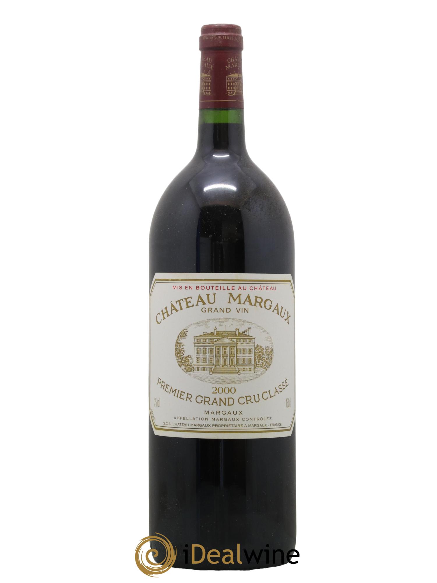 Château Margaux 1er Grand Cru Classé 2000 - Lot de 1 magnum - 0