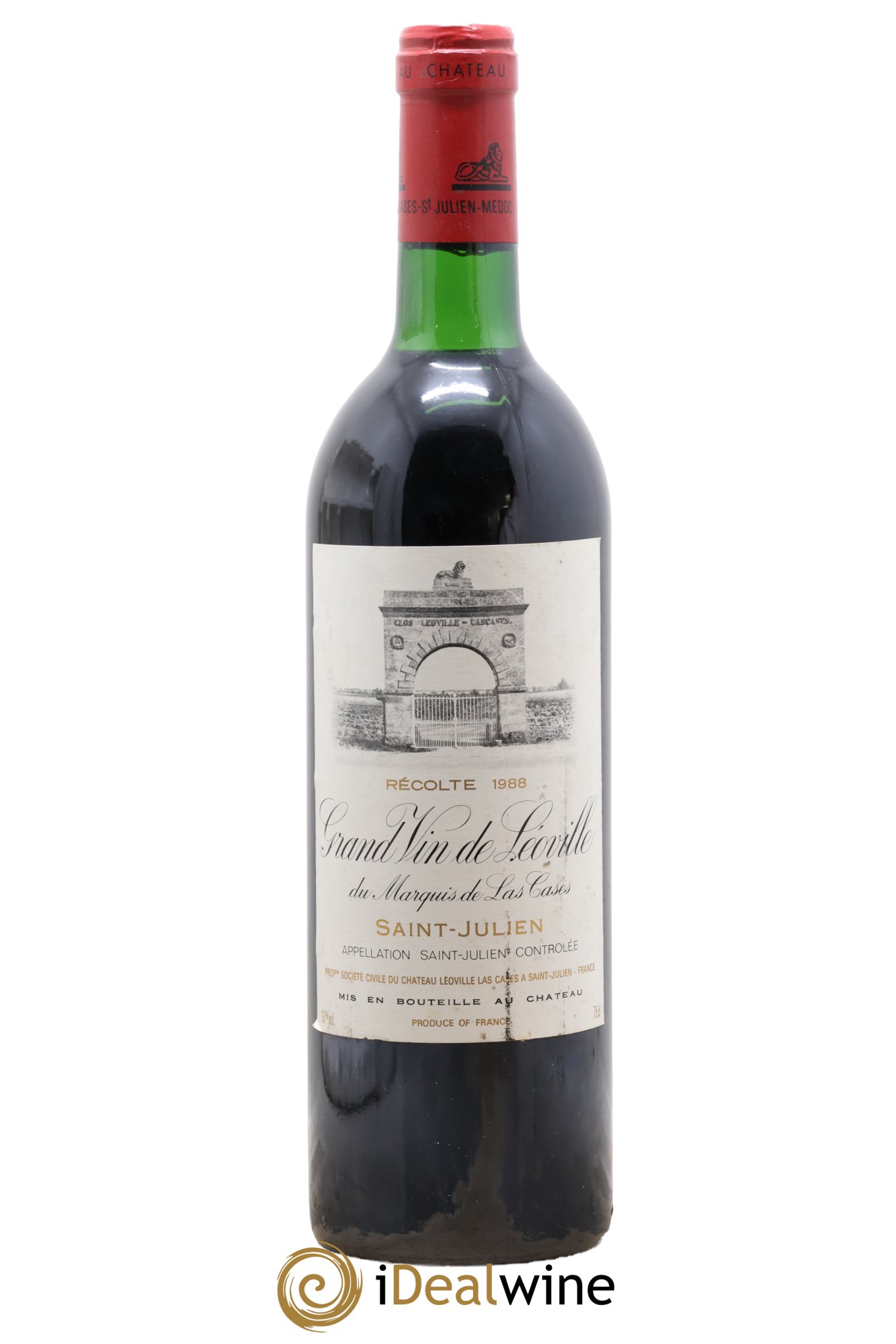 Château Léoville Las Cases 2ème Grand Cru Classé 1988 - Lot de 1 bouteille - 0