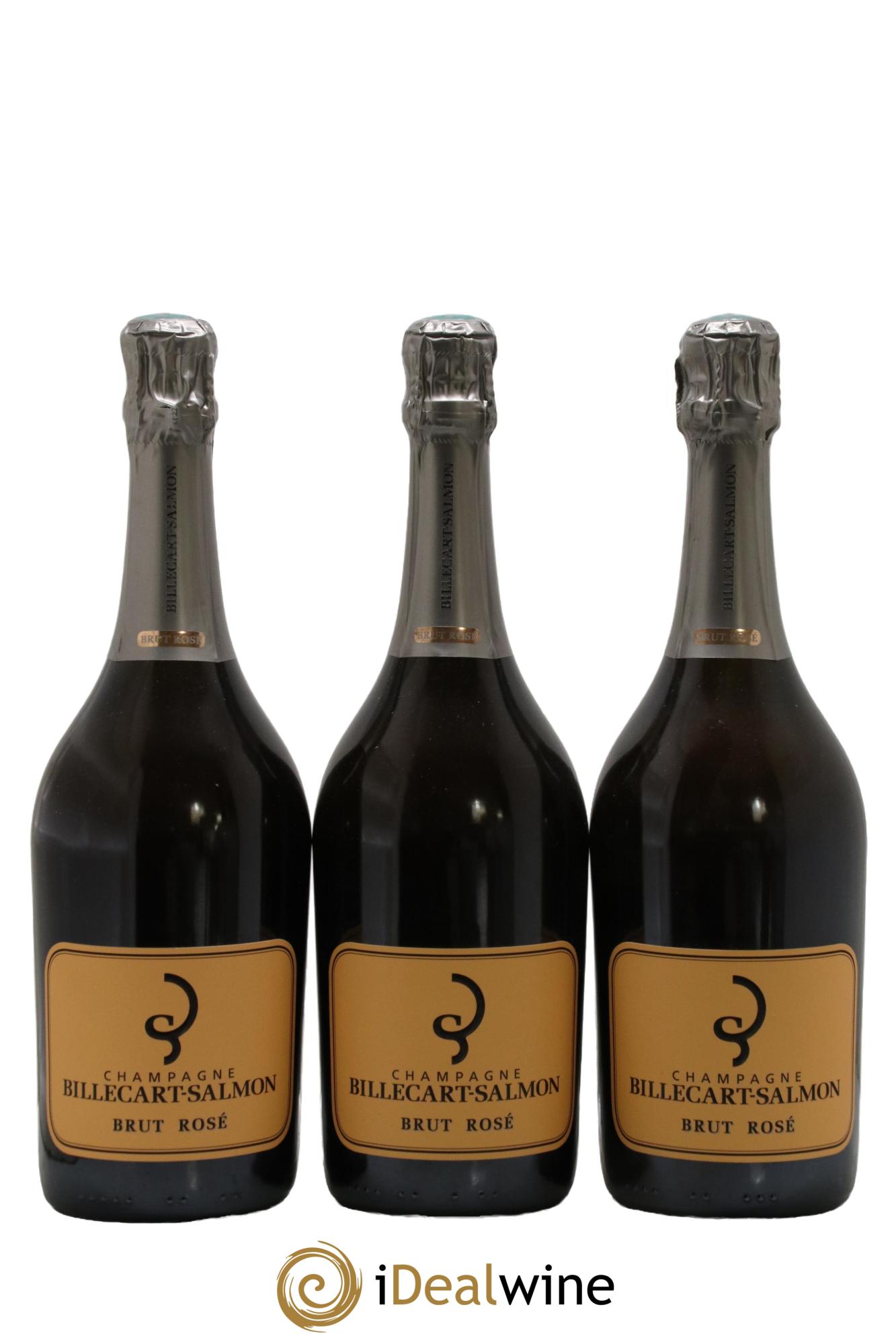 Rosé Billecart-Salmon - Lot of 3 bottles - 0