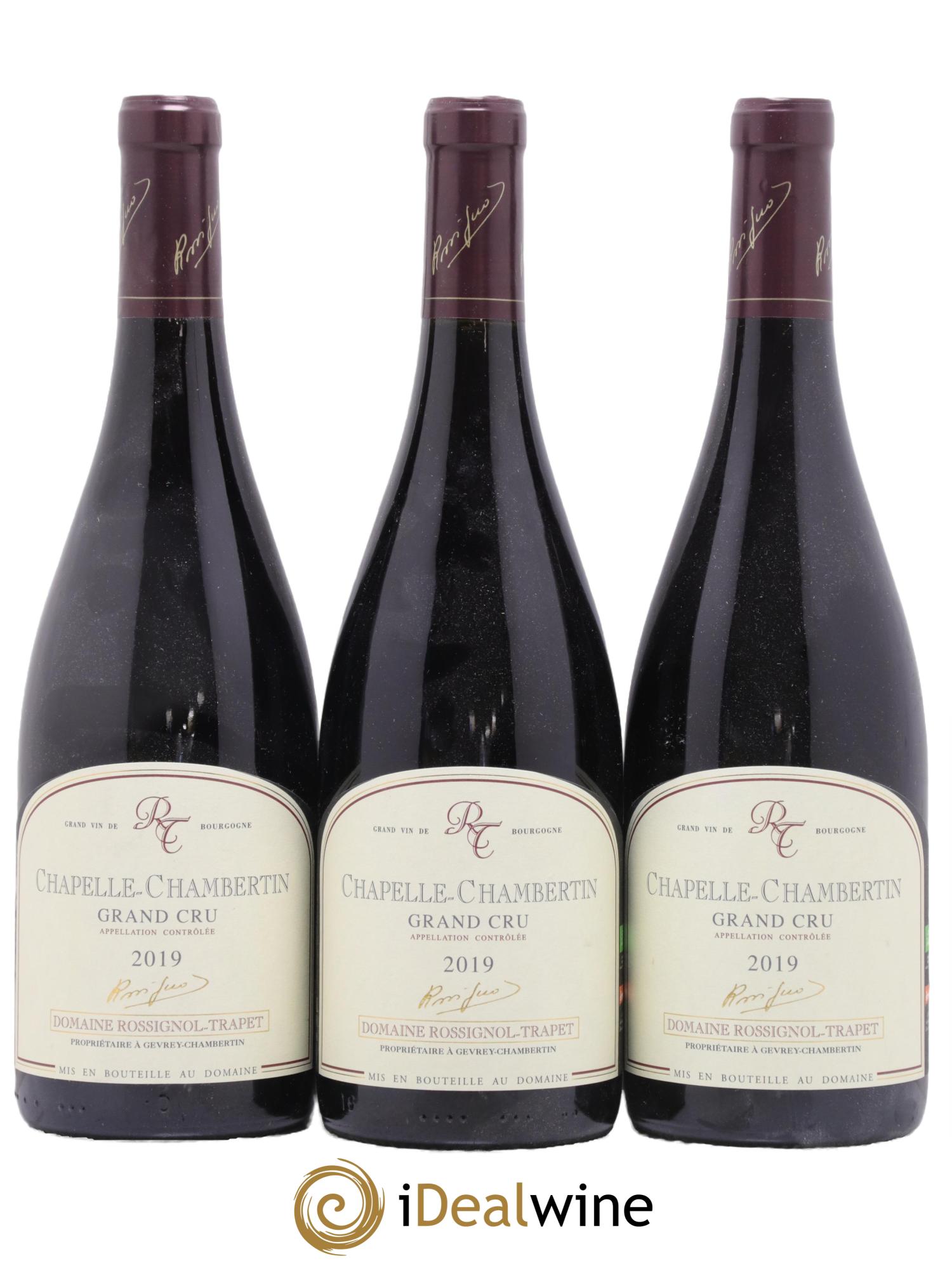 Chapelle-Chambertin Grand Cru Rossignol-Trapet (Domaine) 2019 - Lot de 3 bouteilles - 0