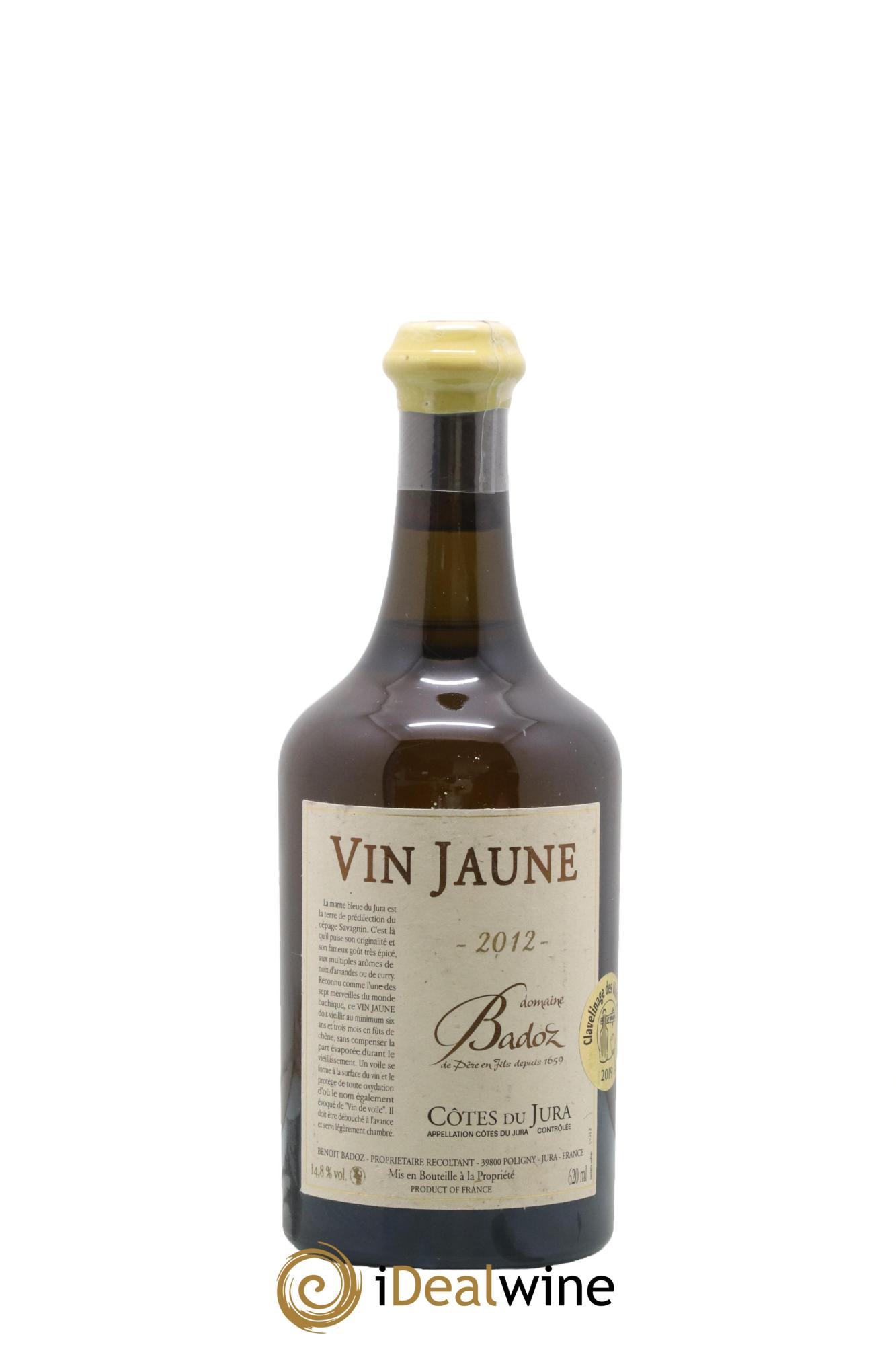 Côtes du Jura Vin Jaune Domaine Badoz 2012 - Lot de 1 clavelin - 0