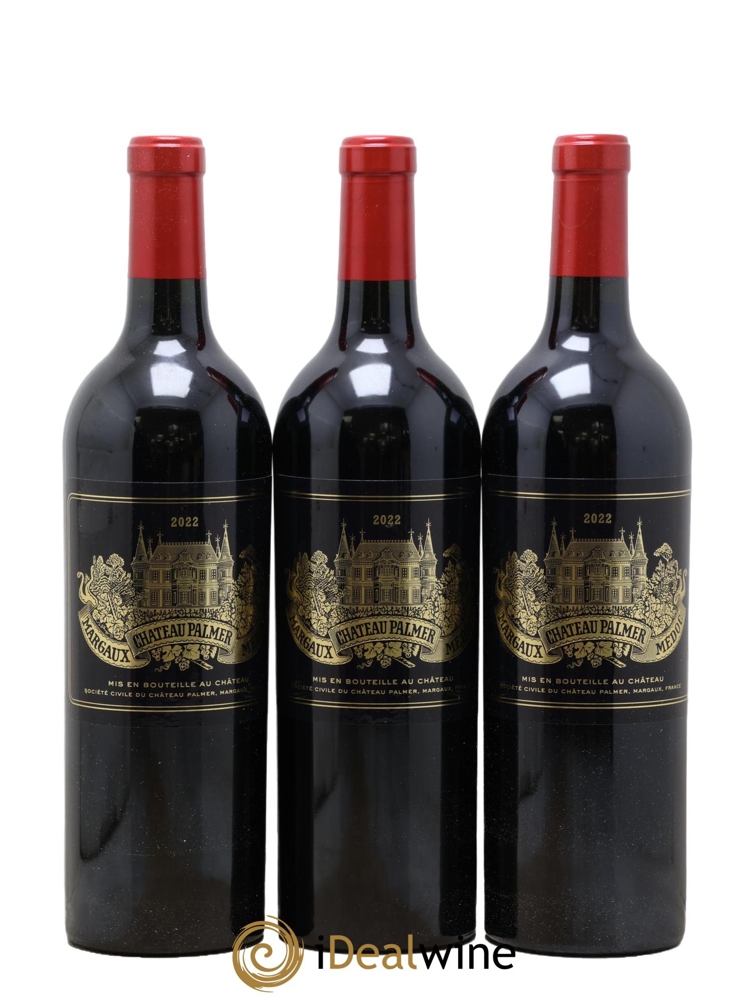 Château Palmer 3ème Grand Cru Classé 2022 - Lot de 6 bouteilles - 3