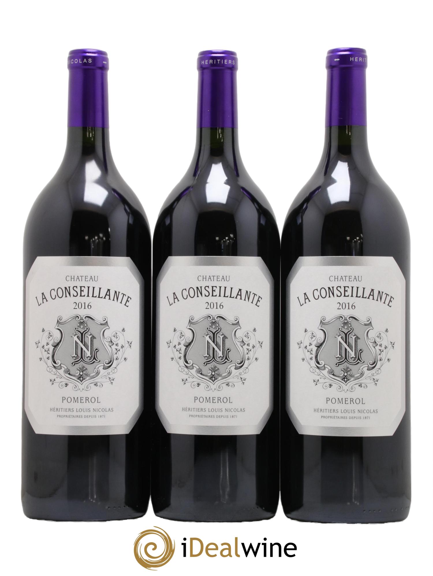 Château la Conseillante 2016 - Lot de 3 magnums - 0