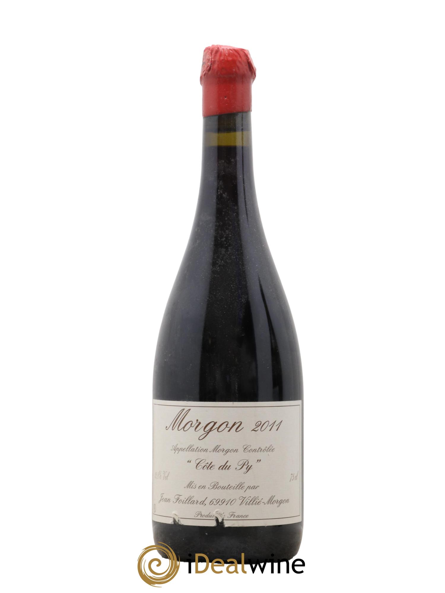 Morgon Côte du Py Jean Foillard 2011 - Lot de 1 bouteille - 0