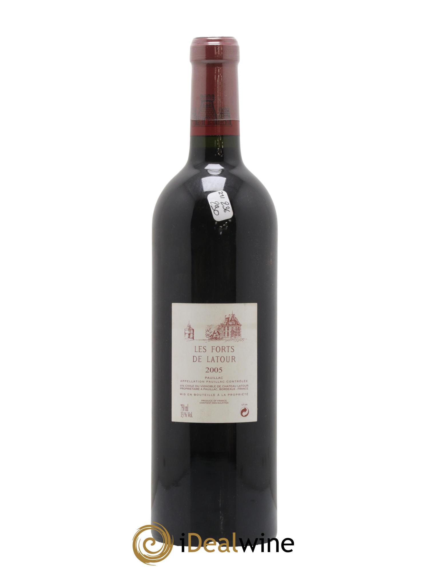 Les Forts de Latour Second Vin 2005 - Lot of 1 bottle - 1