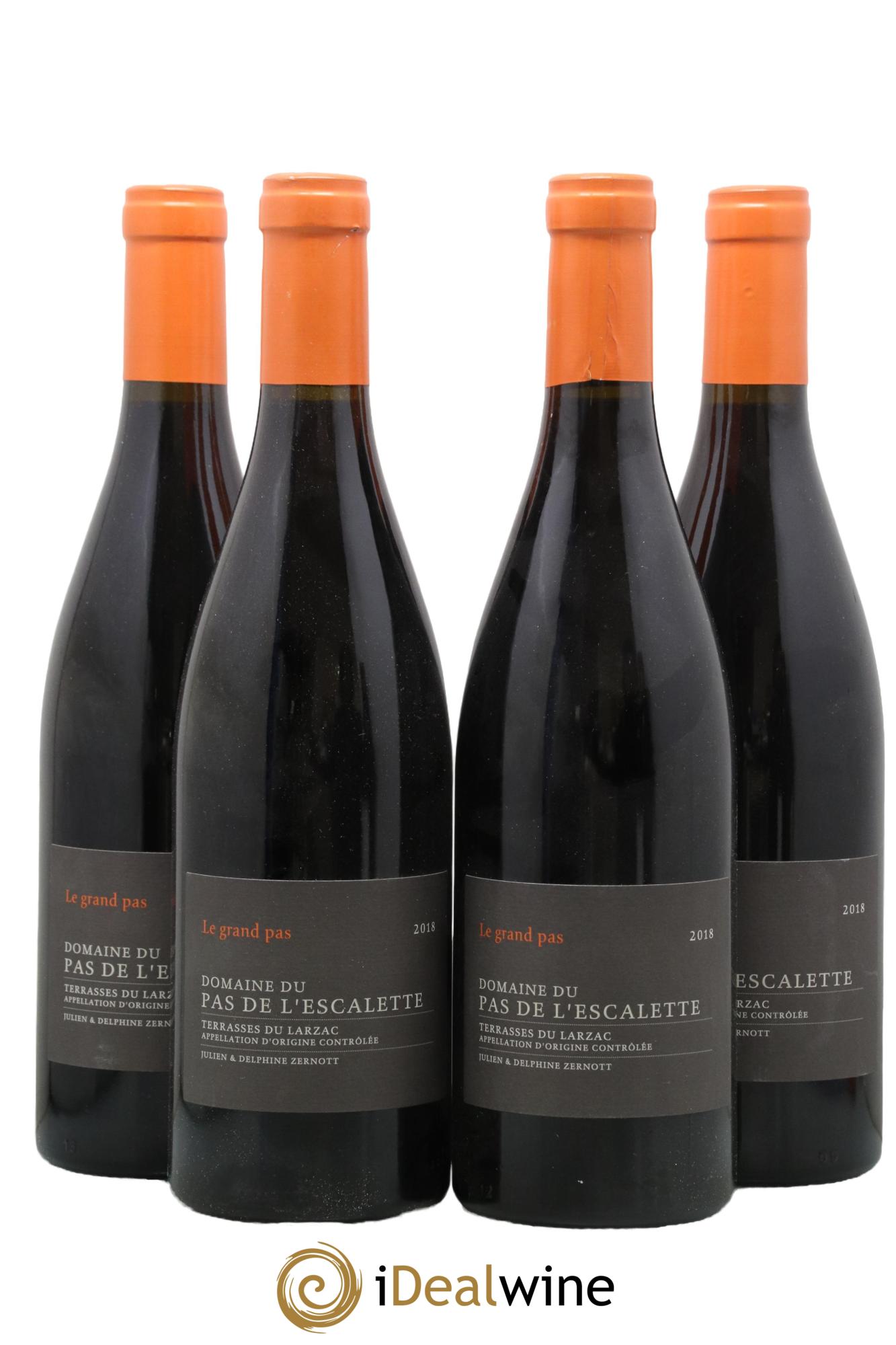 Terrasses du Larzac Le Grand Pas Pas de l'Escalette 2018 - Lot de 4 bouteilles - 0