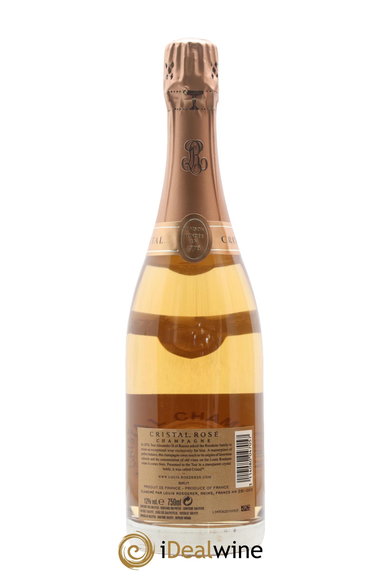 Cristal Louis Roederer 2012 - Lot de 1 bouteille - 2