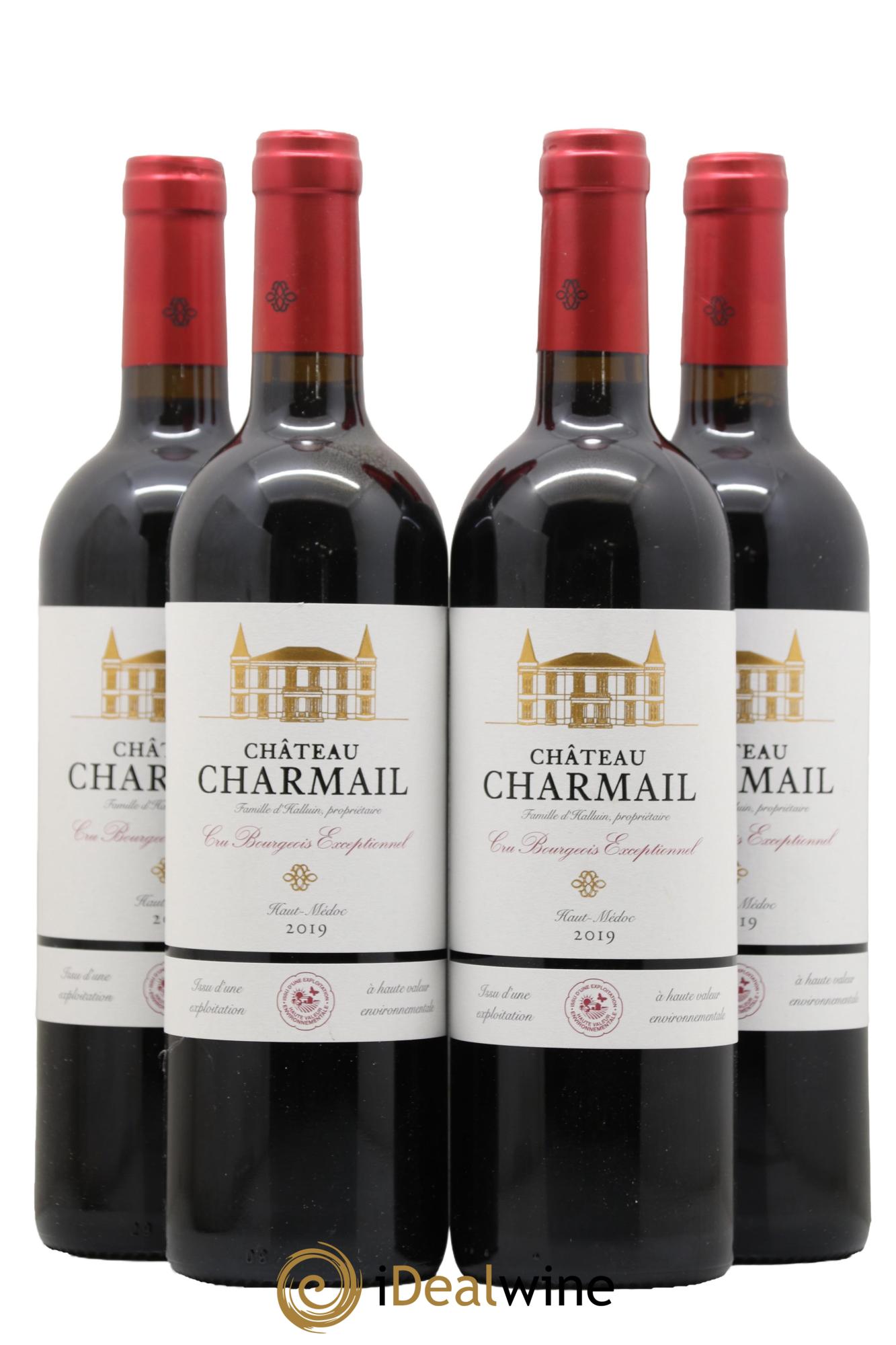Château Charmail Cru Bourgeois 2019 - Lot de 4 bouteilles - 0