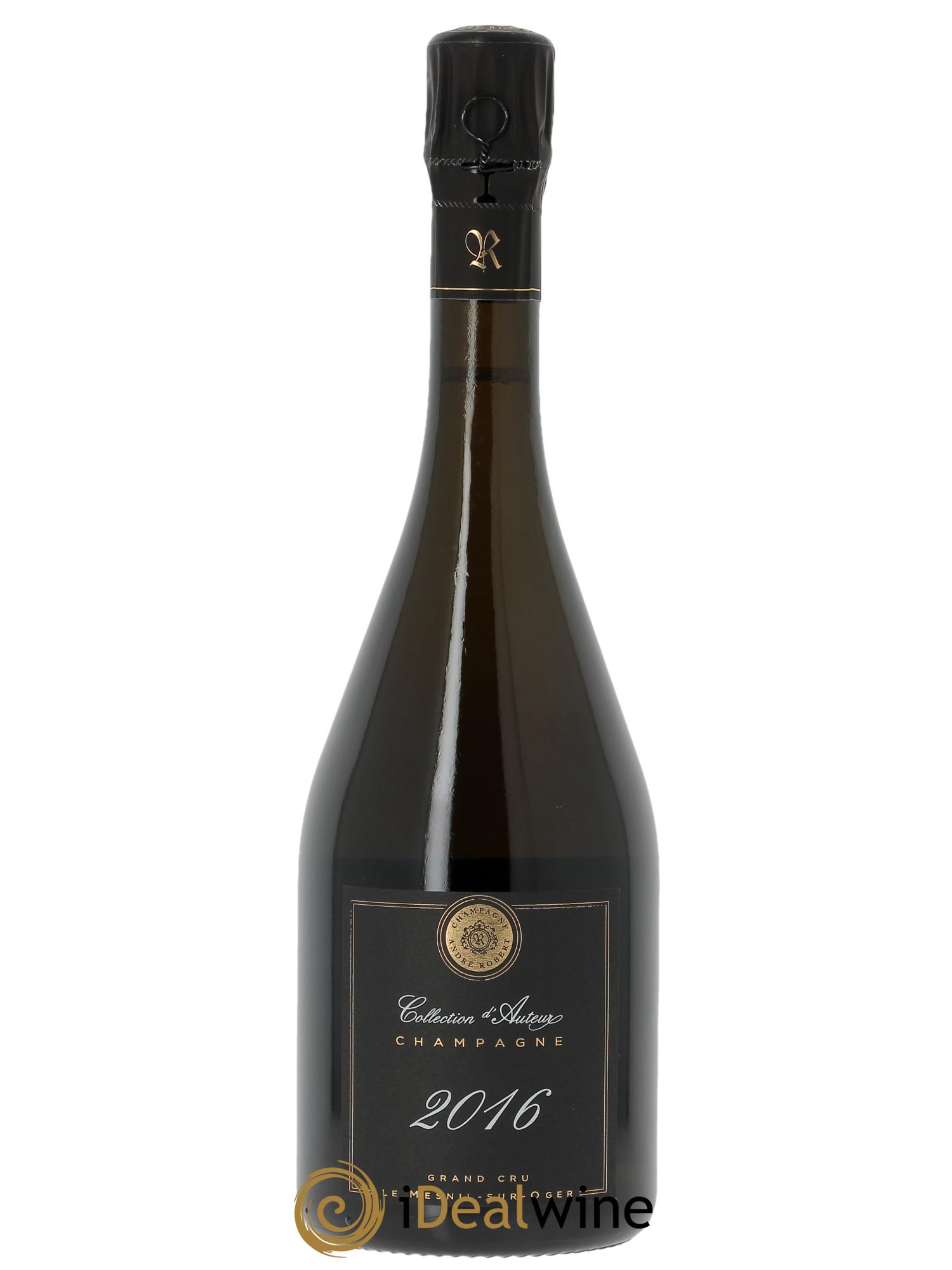 Collection d'Auteur Grand Cru Extra-Brut André Robert 2016 - Lot de 1 bouteille - 0