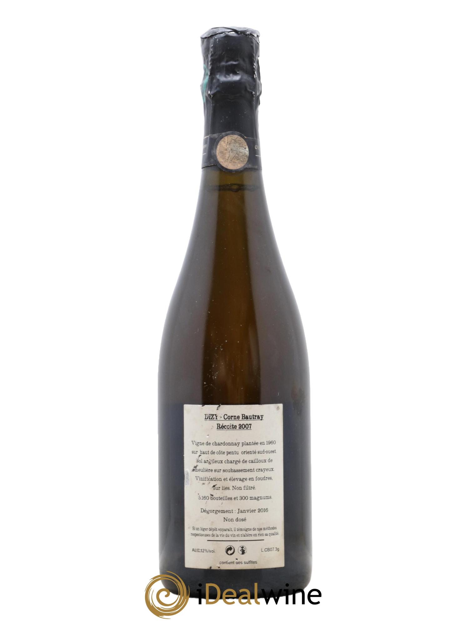 Dizy Corne Bautray Extra-Brut Jacquesson 2007 - Lotto di 1 bottiglia - 1
