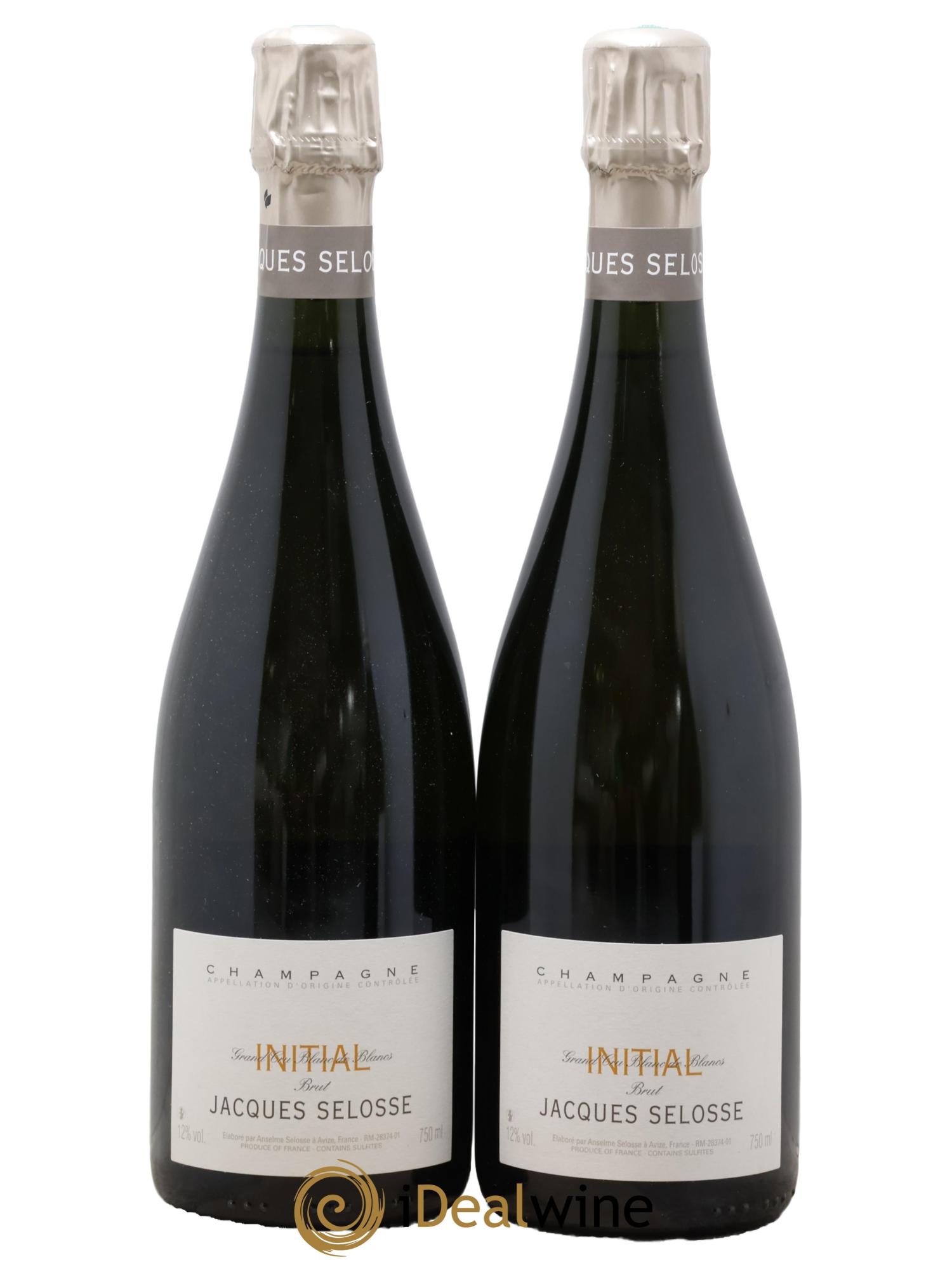 Initial Brut Jacques Selosse - Lotto di 2 bottiglie - 0