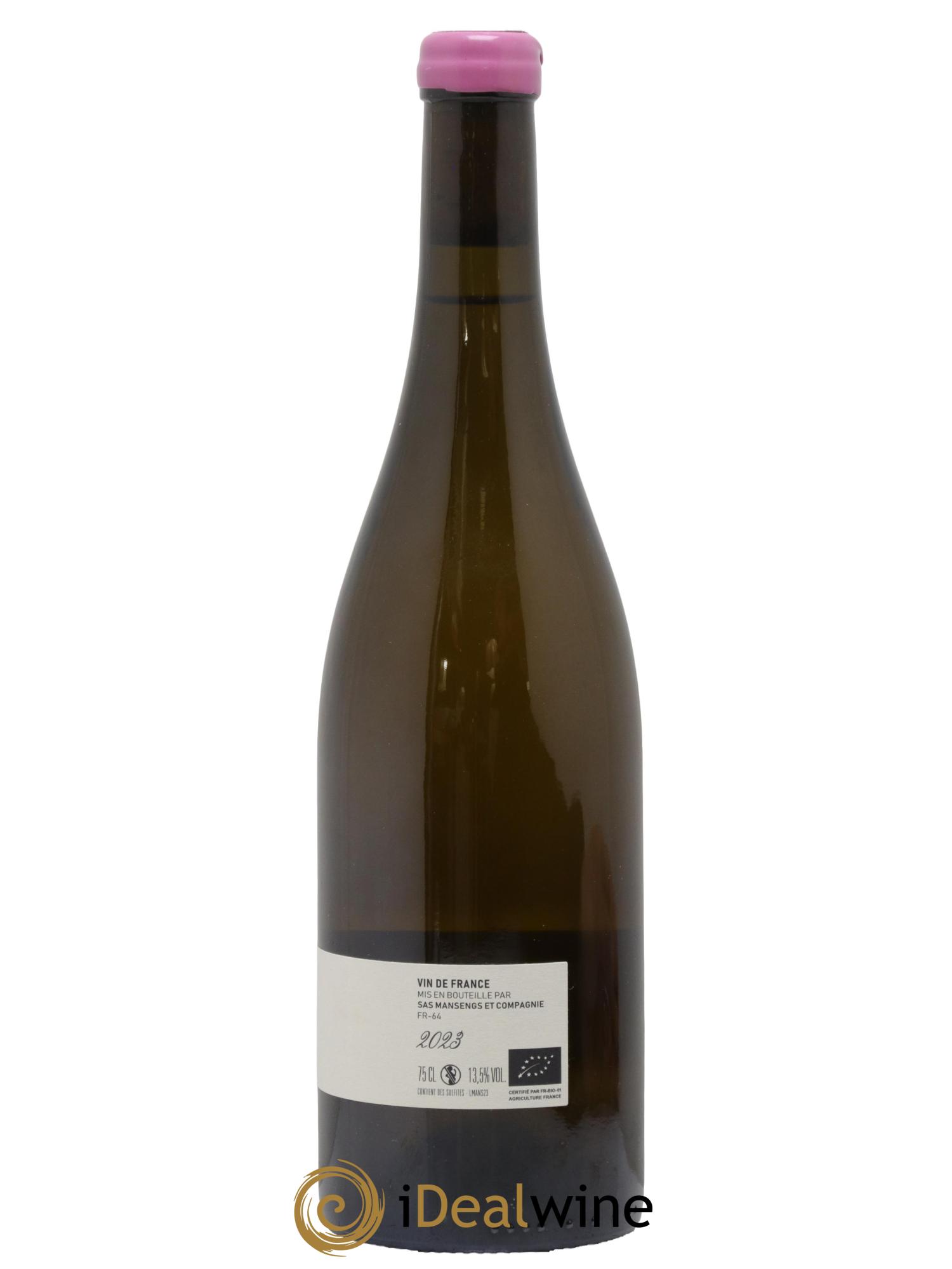 Vin de France Mansengs Jean-Baptiste Semmartin 2023 - Lot de 1 bouteille - 1