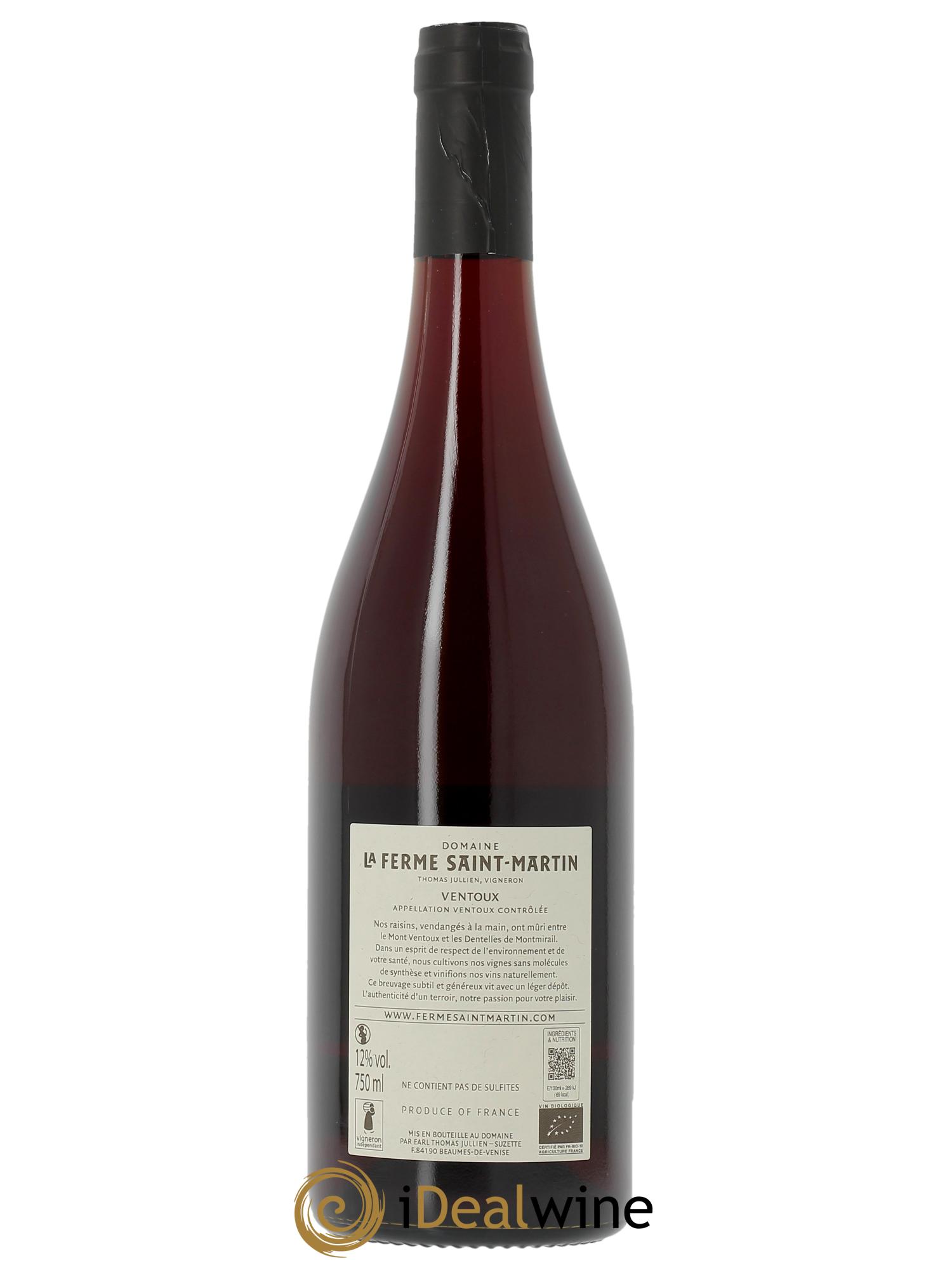 Ventoux (Côtes du Ventoux) La Gérine La Ferme Saint-Martin (Domaine)  2024 - Lot de 1 bouteille - 1