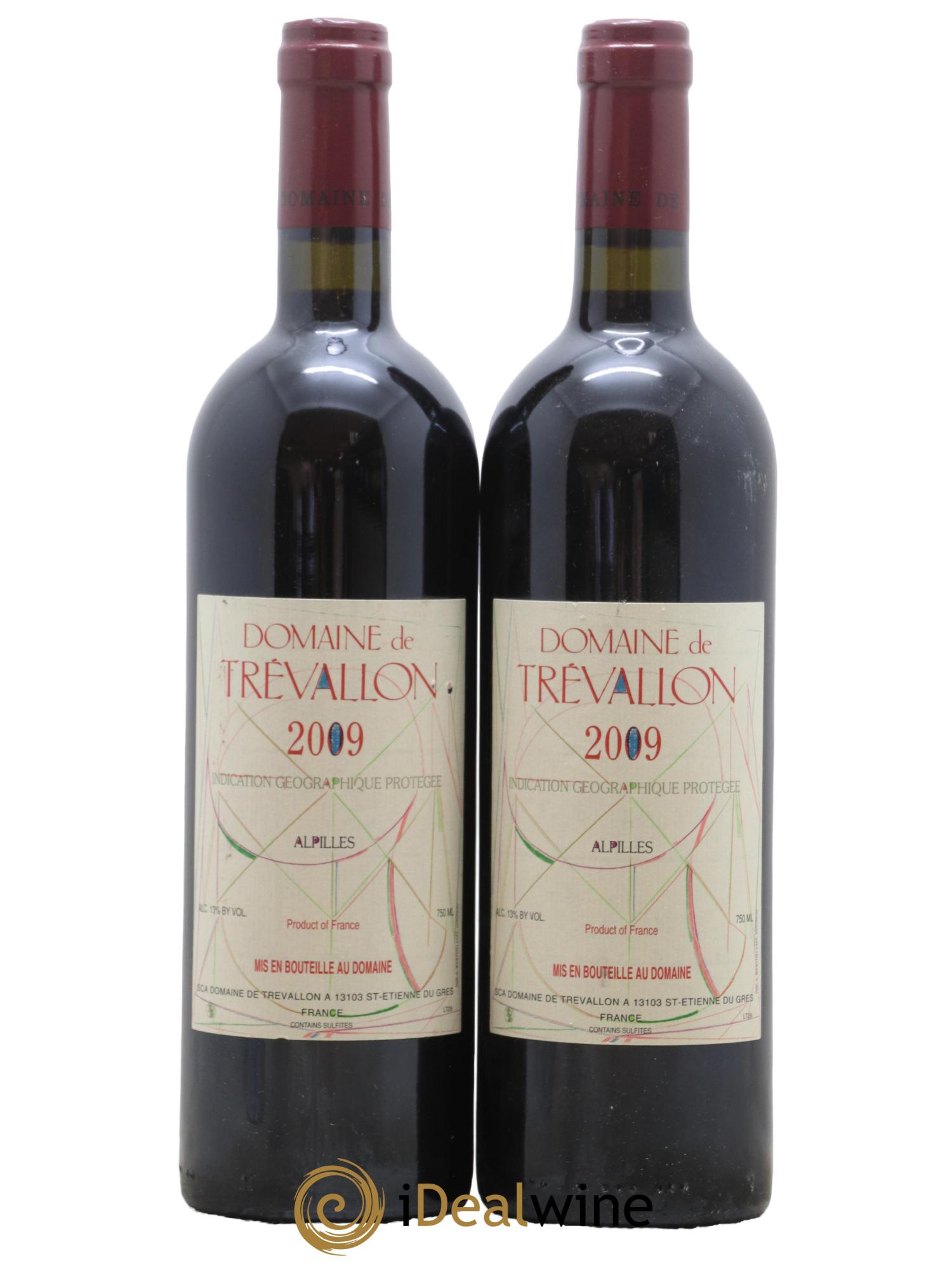 Alpilles Trévallon (Domaine de) Eloi Dürrbach 2009 - Lot de 2 bouteilles - 0
