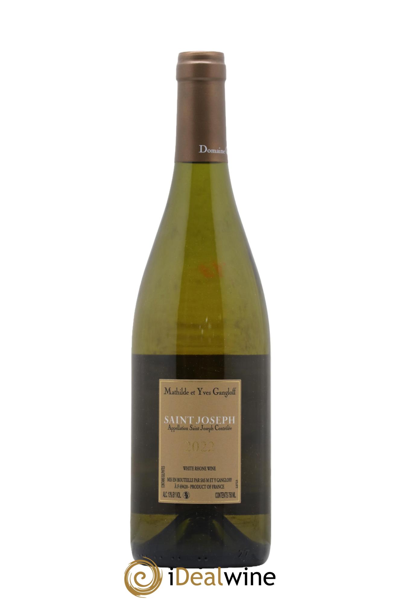 Saint-Joseph Gangloff (Domaine) 2022 - Lot of 1 bottle - 1