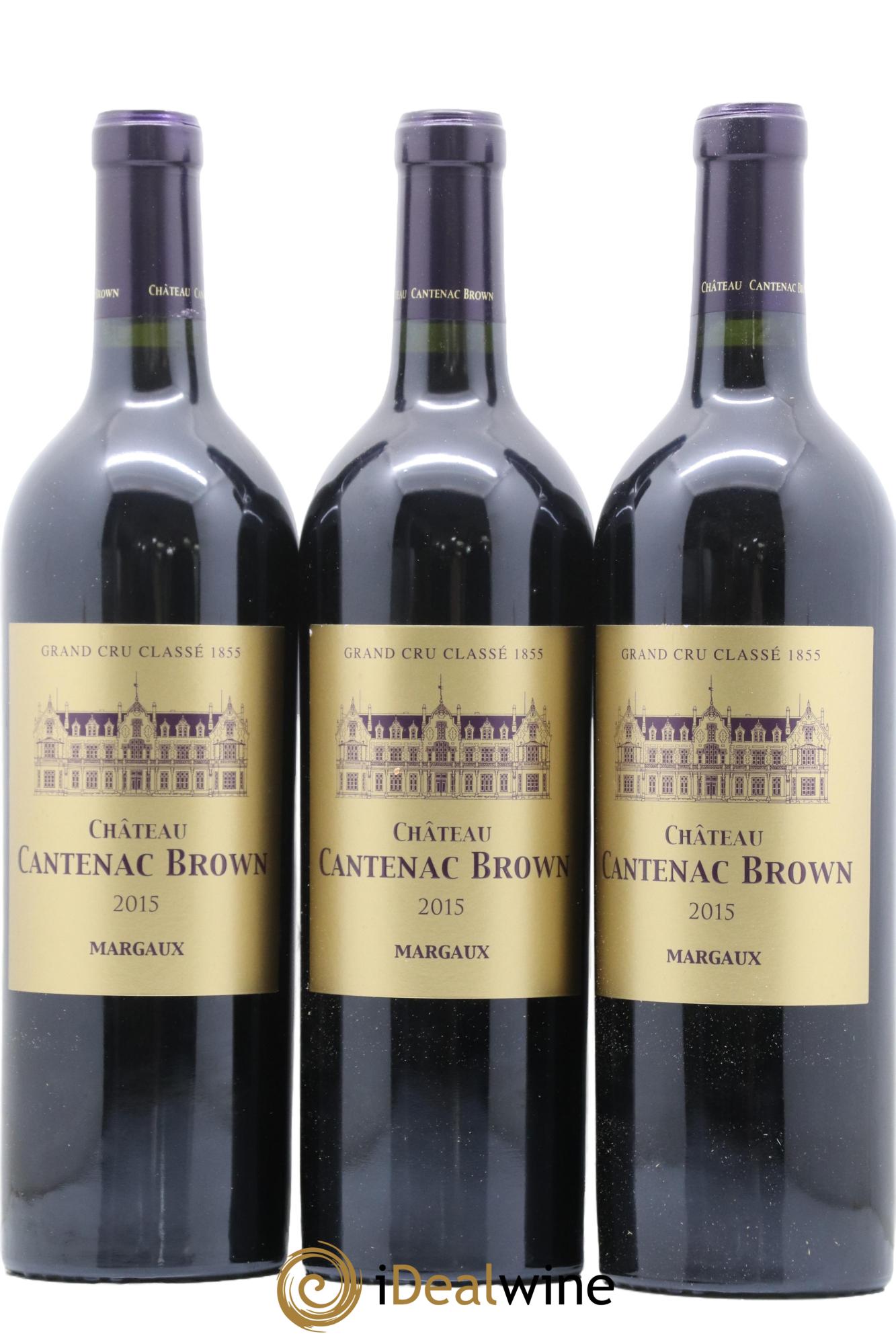 Château Cantenac Brown 3ème Grand Cru Classé 2015 - Lot de 12 bouteilles - 4