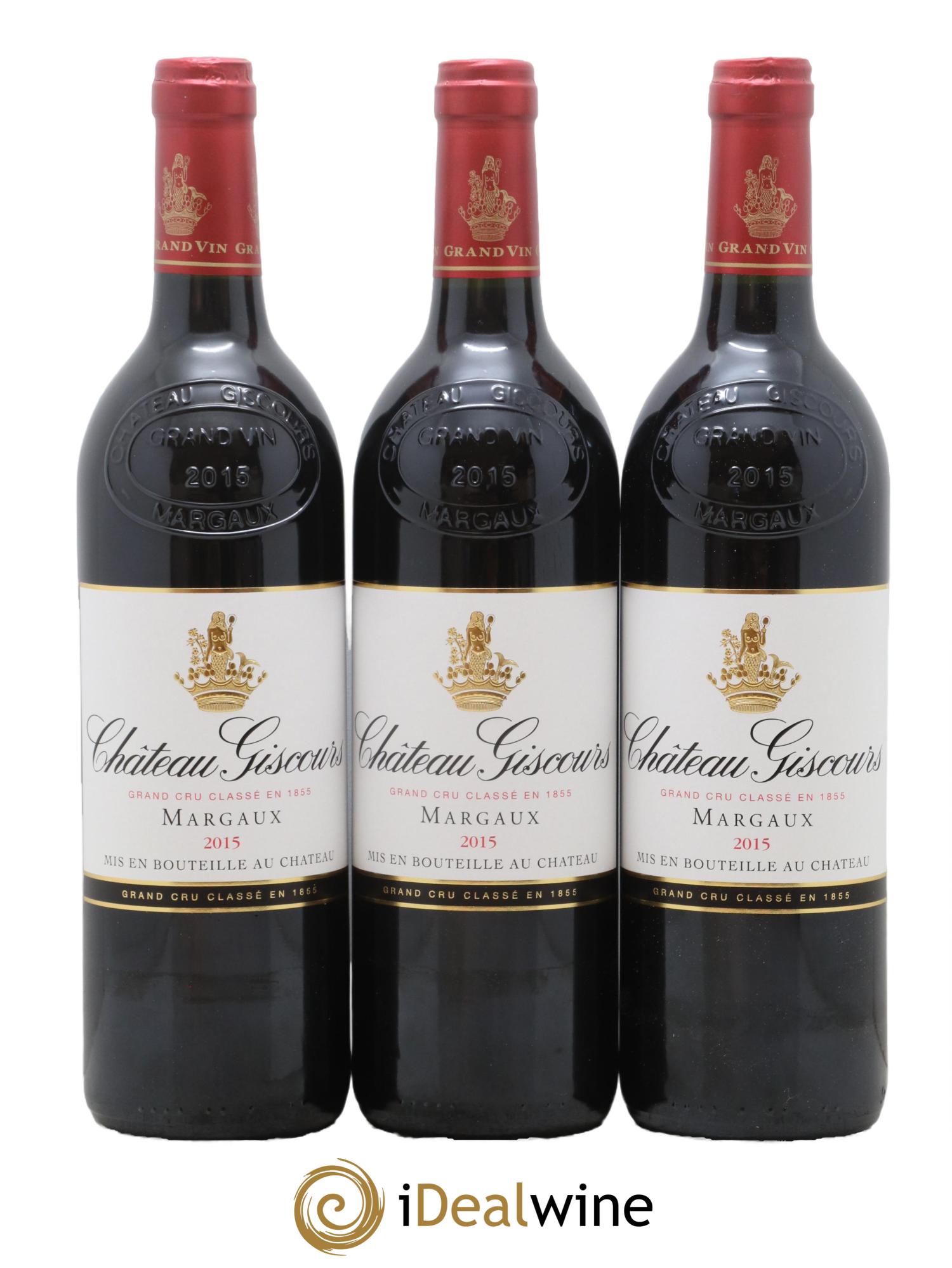 Château Giscours 3ème Grand Cru Classé 2015 - Lot de 6 bouteilles - 2