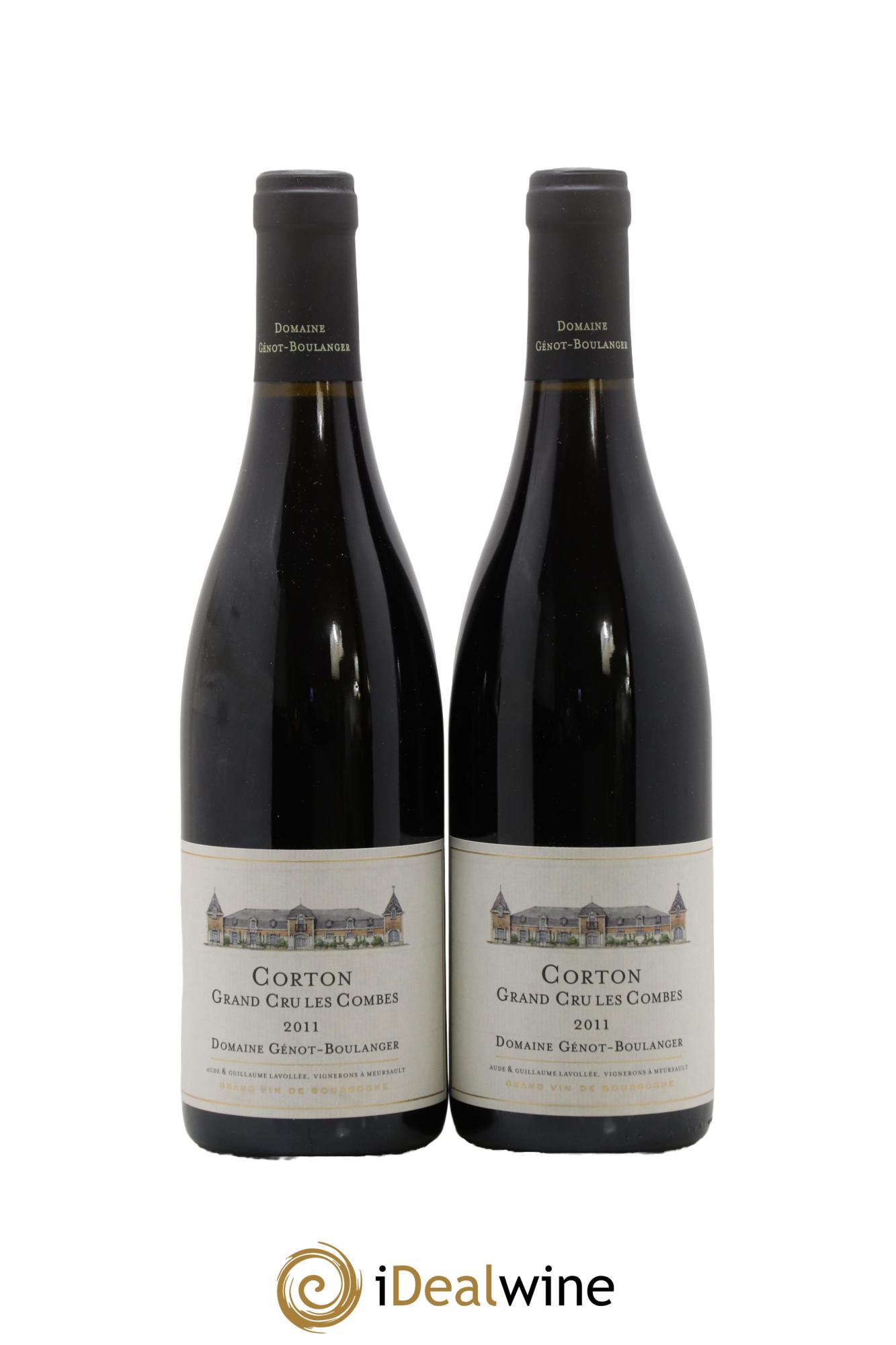 Corton Grand Cru Les Combes Génot-Boulanger (Domaine) 2011 - Lot de 2 bouteilles - 0