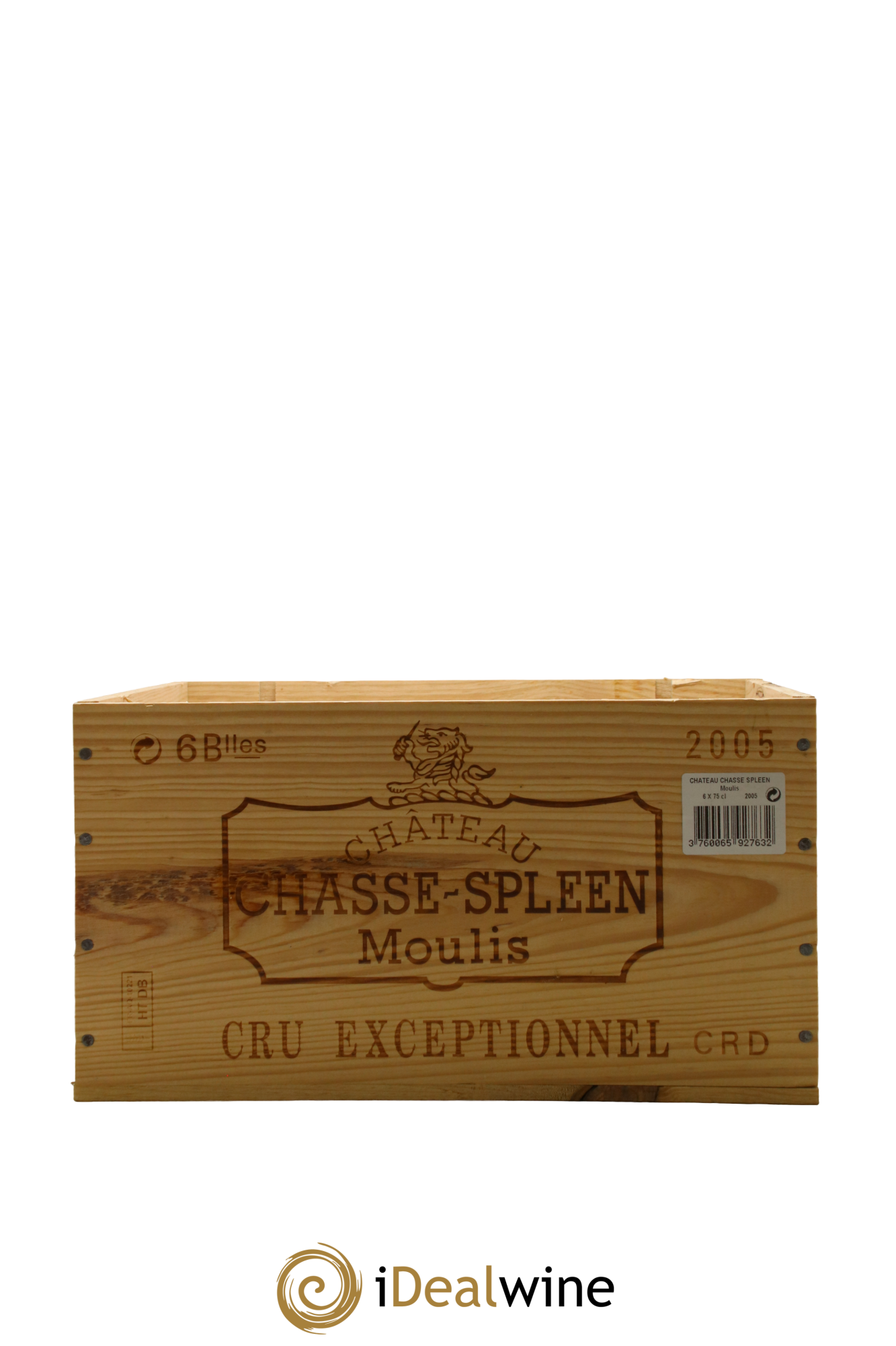 Château Chasse Spleen 2005 - Lotto di 6 bottiglie - 3
