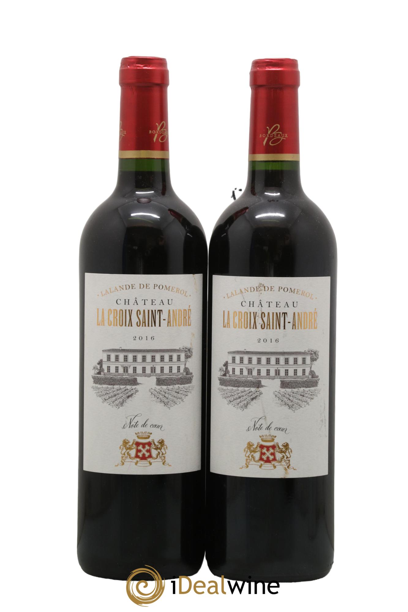 Château La Croix Saint André  2016 - Posten von 2 Flaschen - 0