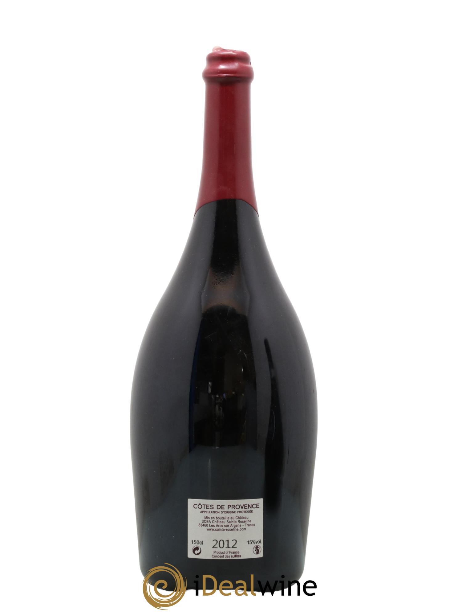 Côtes de Provence Cuvee La Chapelle De Sainte Roseline Chateau Sainte Roseline 2012 - Lot de 1 magnum - 1