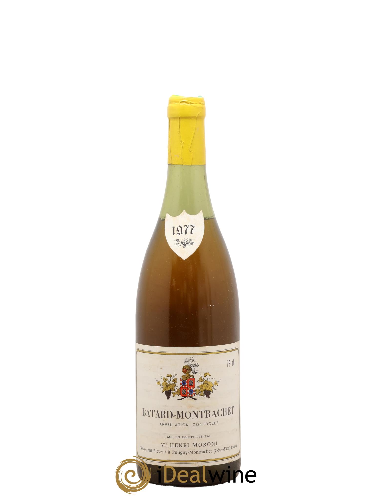 Bâtard-Montrachet Grand Cru Henri Morini 1977 - Lot de 1 bouteille - 0