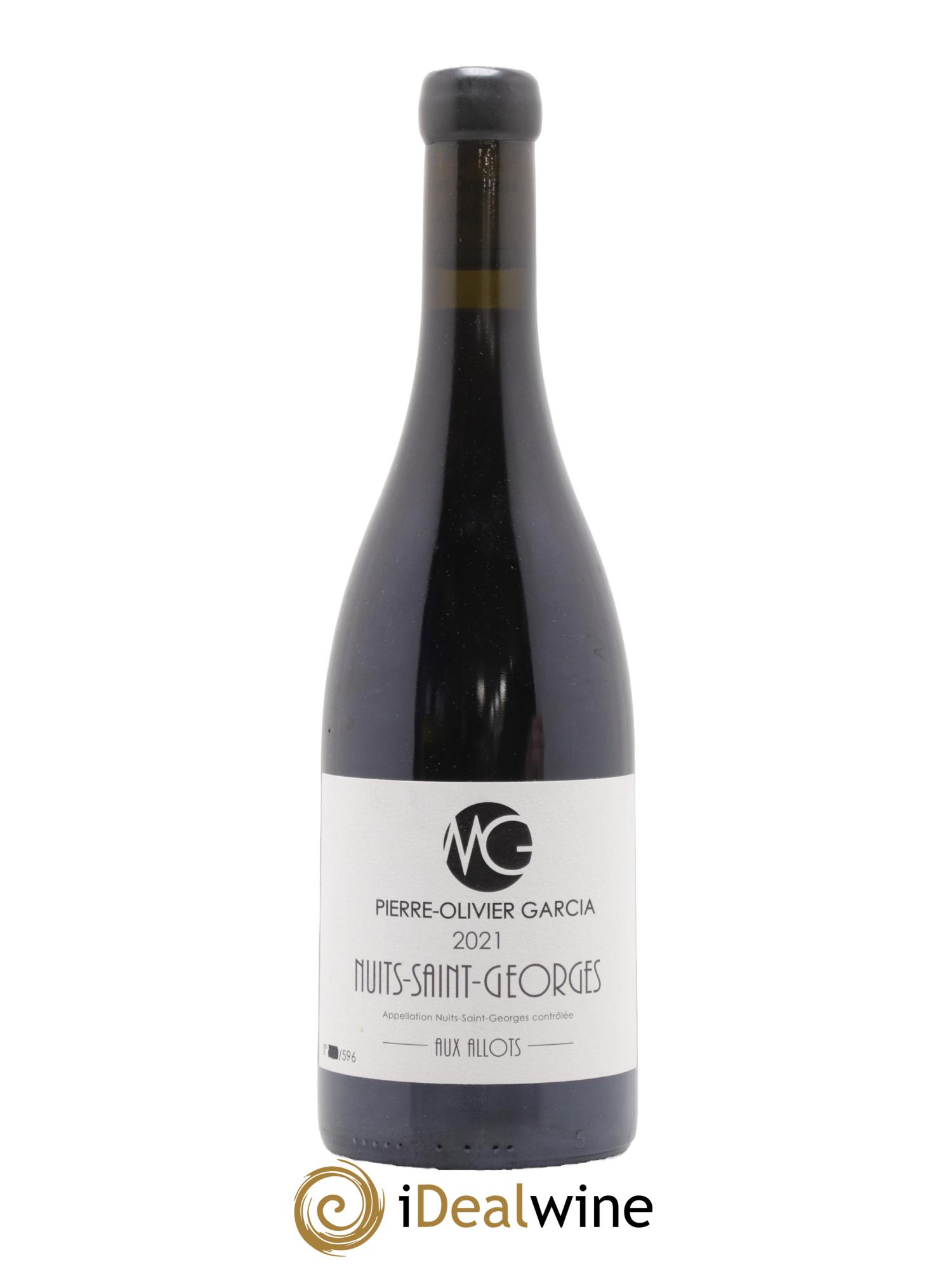 Nuits-Saint-Georges Aux Allots Domaine Moron Garcia 2021 - Lot de 1 bouteille - 0