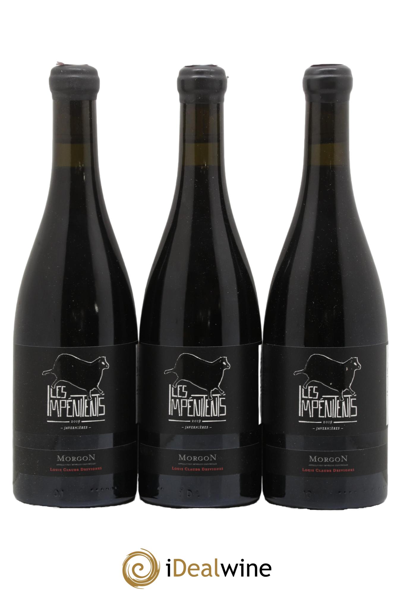 Morgon Javernières Les Impénitents Louis-Claude Desvignes 2019 - Lot de 3 bouteilles - 0