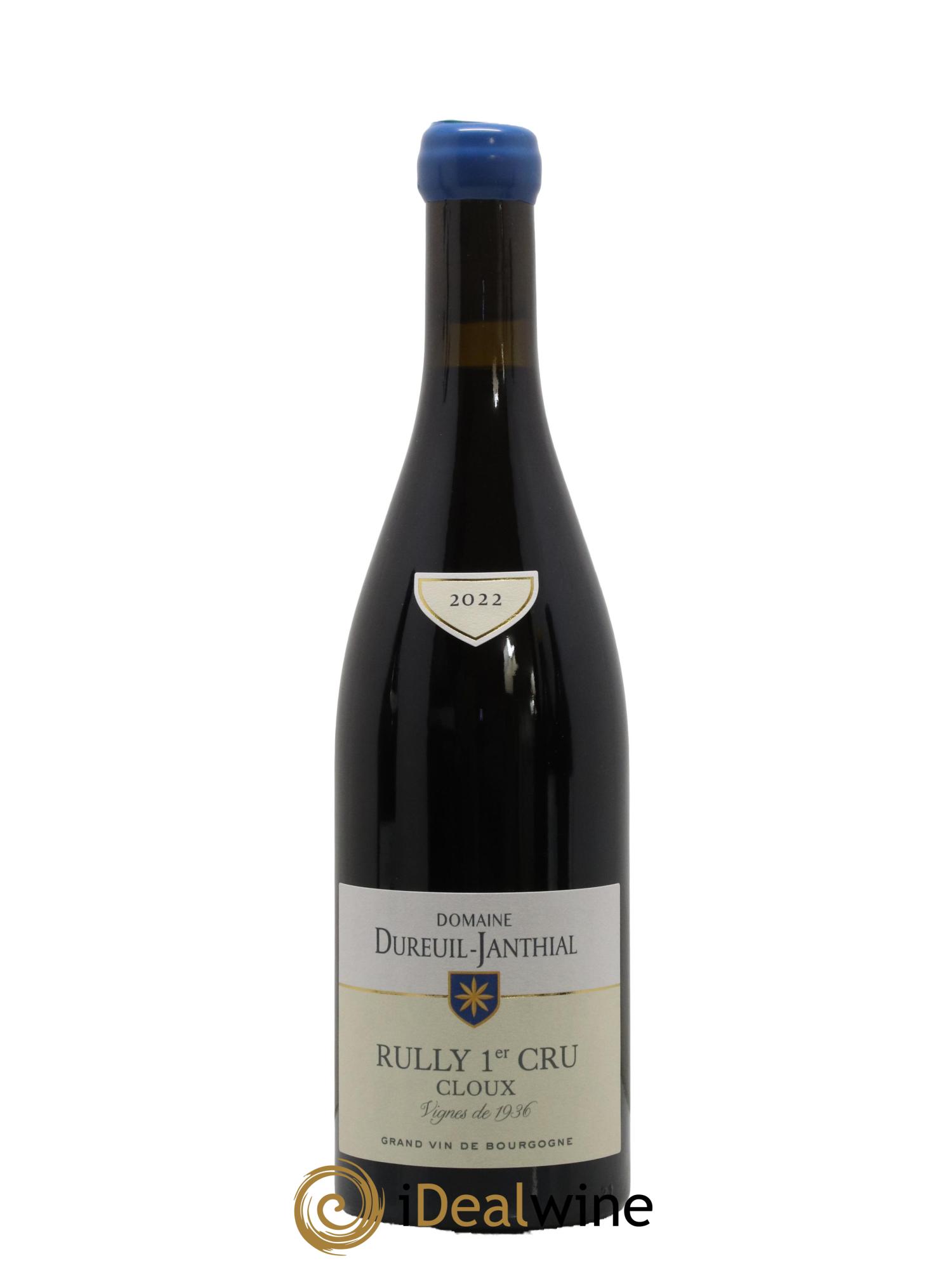 Rully 1er Cru Cloux Vignes de 1936 Domaine Dureuil-Janthial 2022 - Lot de 1 bouteille - 0
