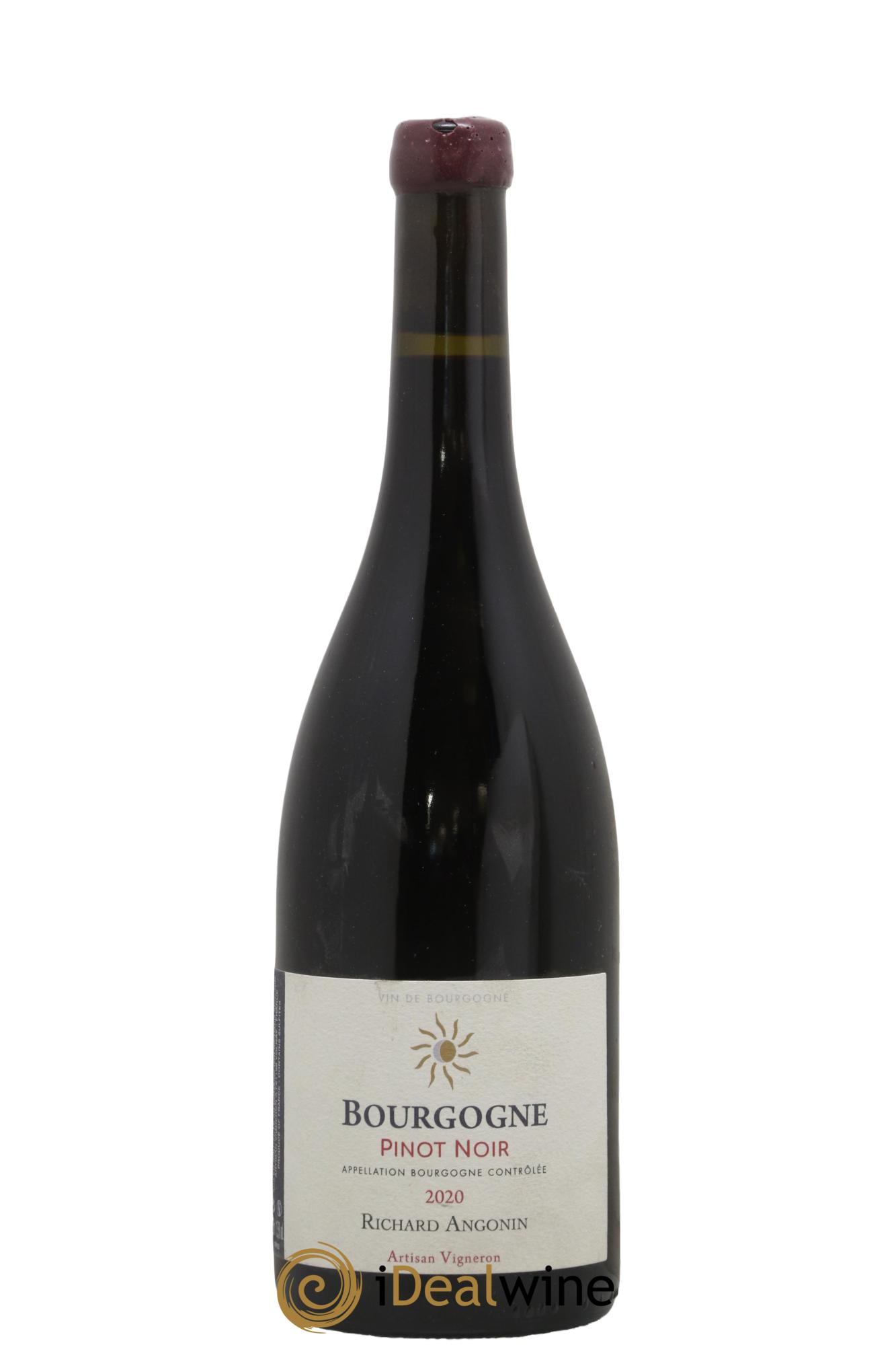 Bourgogne Pinot Noir Richard Angonin 2020 - Lot of 1 bottle - 0