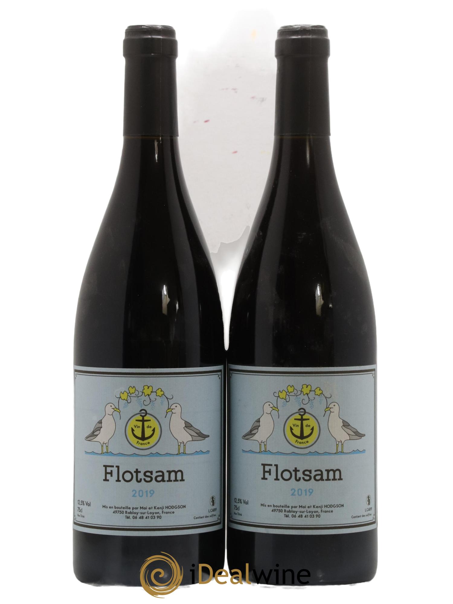 Vin de France Flotsam Mai & Kenji Hodgson 2019 - Lot de 2 bouteilles - 0