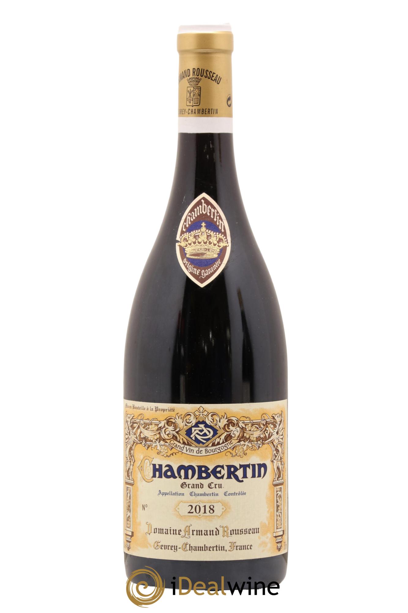 Chambertin Grand Cru Armand Rousseau (Domaine) 2018 - Posten von 1 Flasche - 0