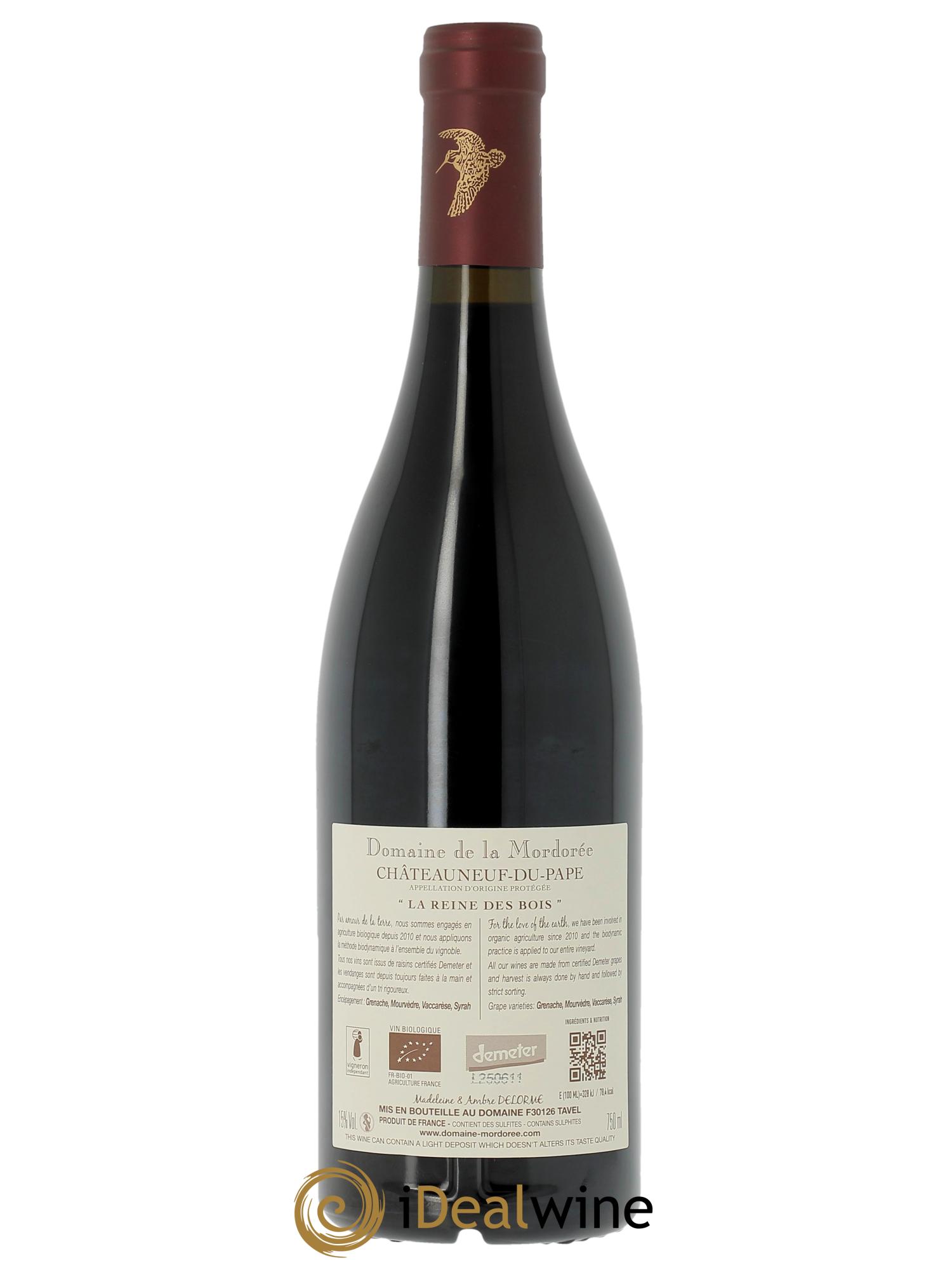 Châteauneuf-du-Pape  Cuvée de la Reine des Bois La Mordorée (Domaine de)  2023 - Lot of 1 bottle - 1