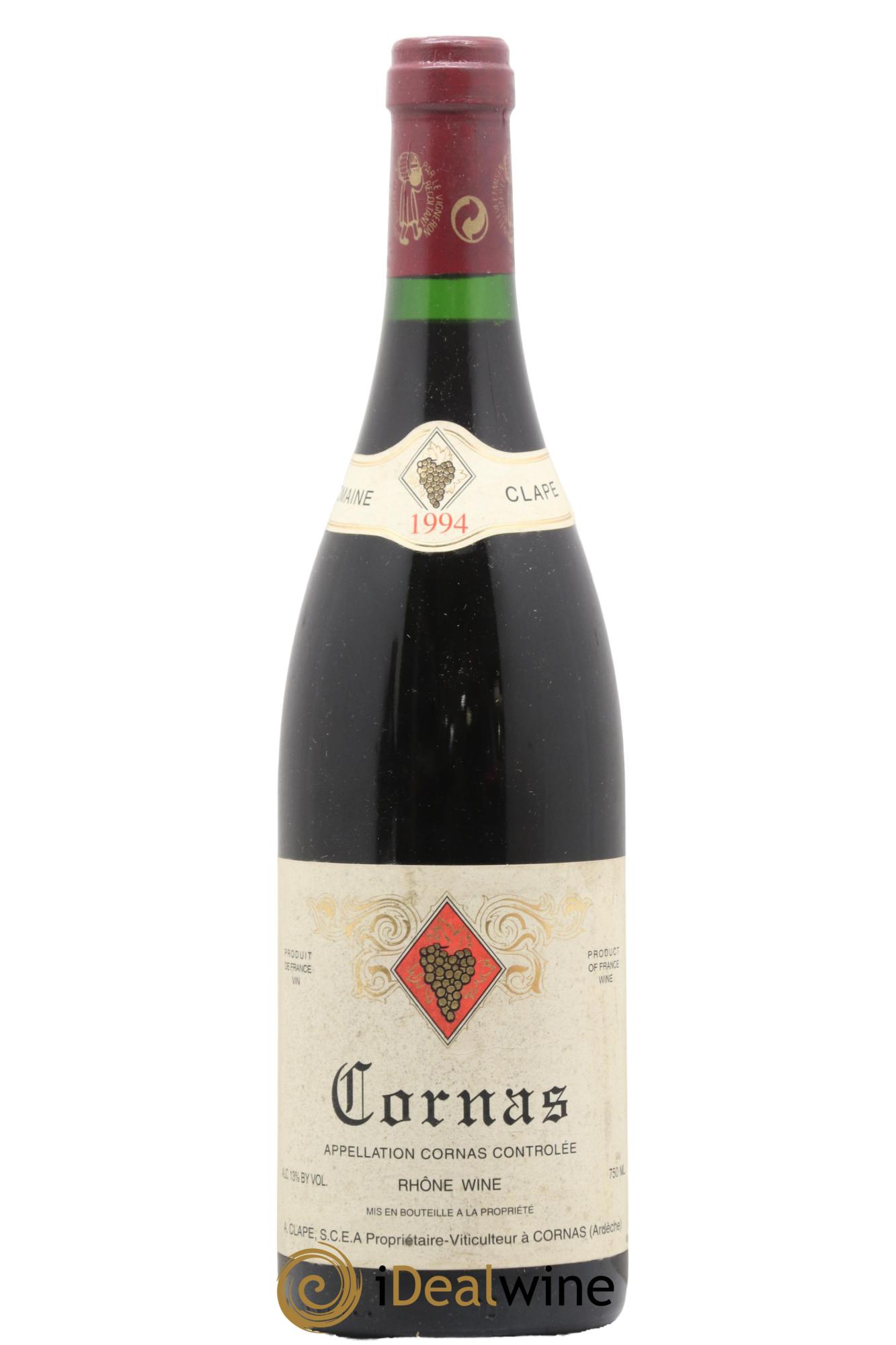 Cornas Auguste Clape 1994 - Lotto di 1 bottiglia - 0