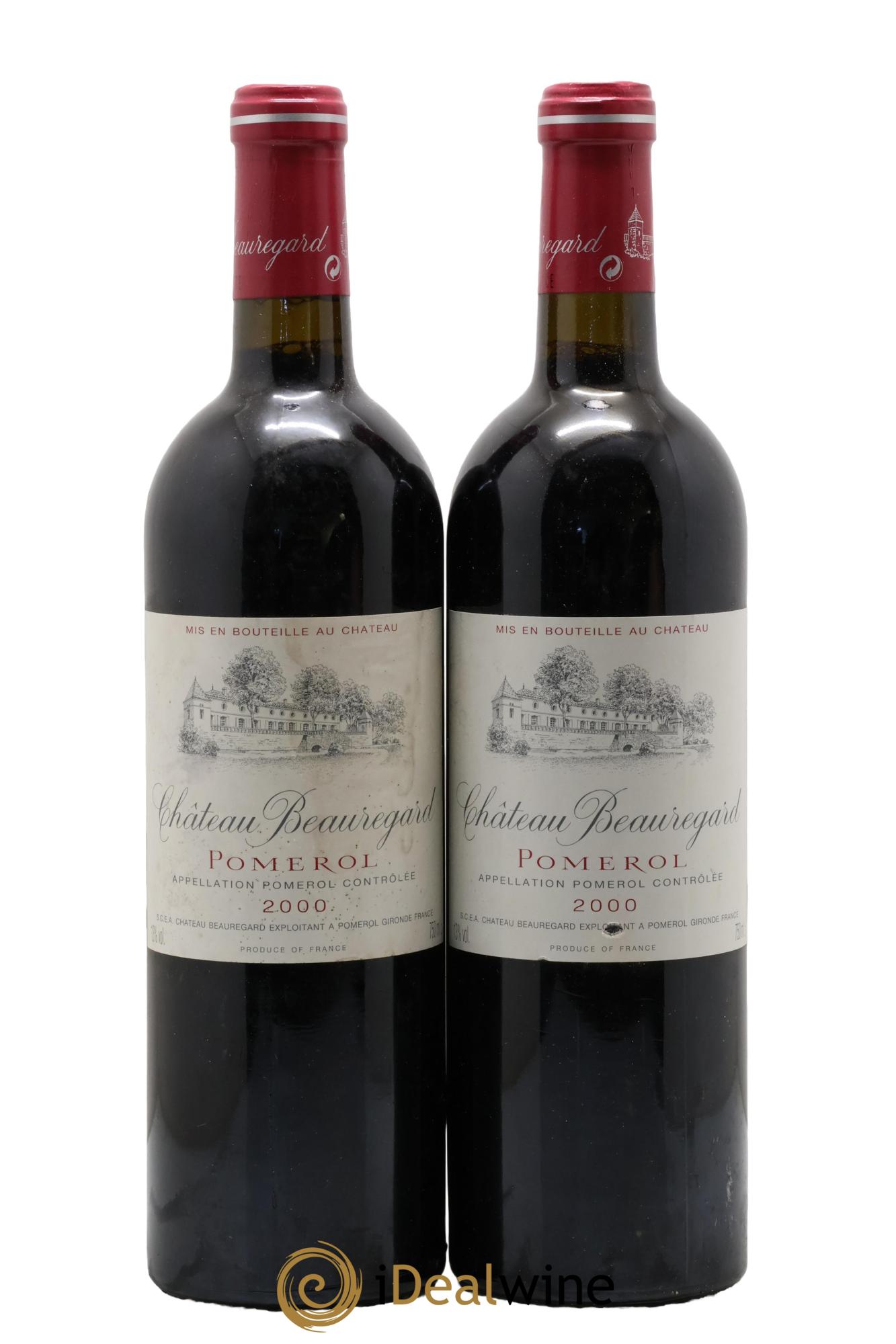 Château Beauregard 2000 - Lot of 2 bottles - 0
