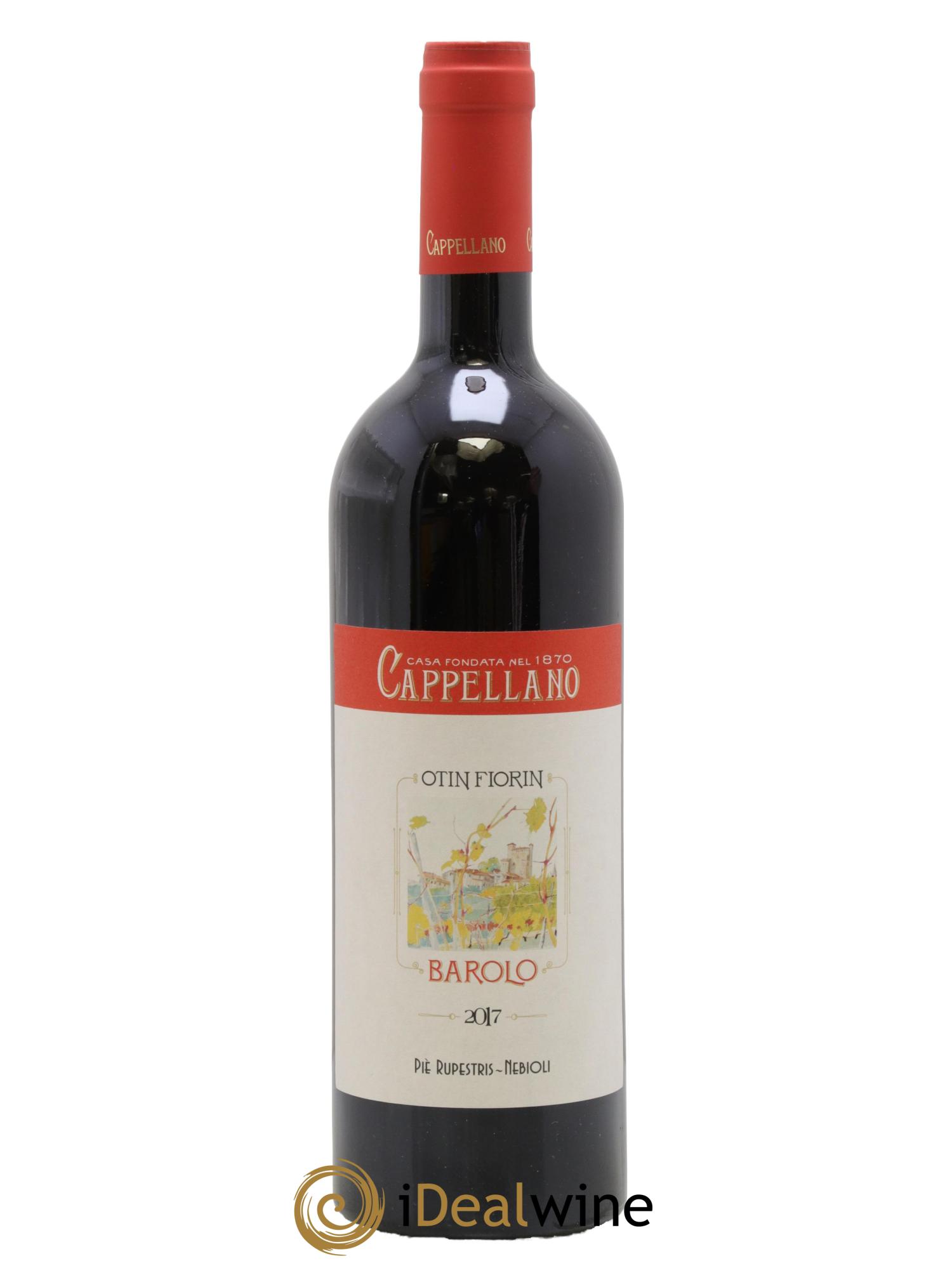 Barolo DOCG Pie Rupestris Cappellano 2017 - Lot de 1 bouteille - 0