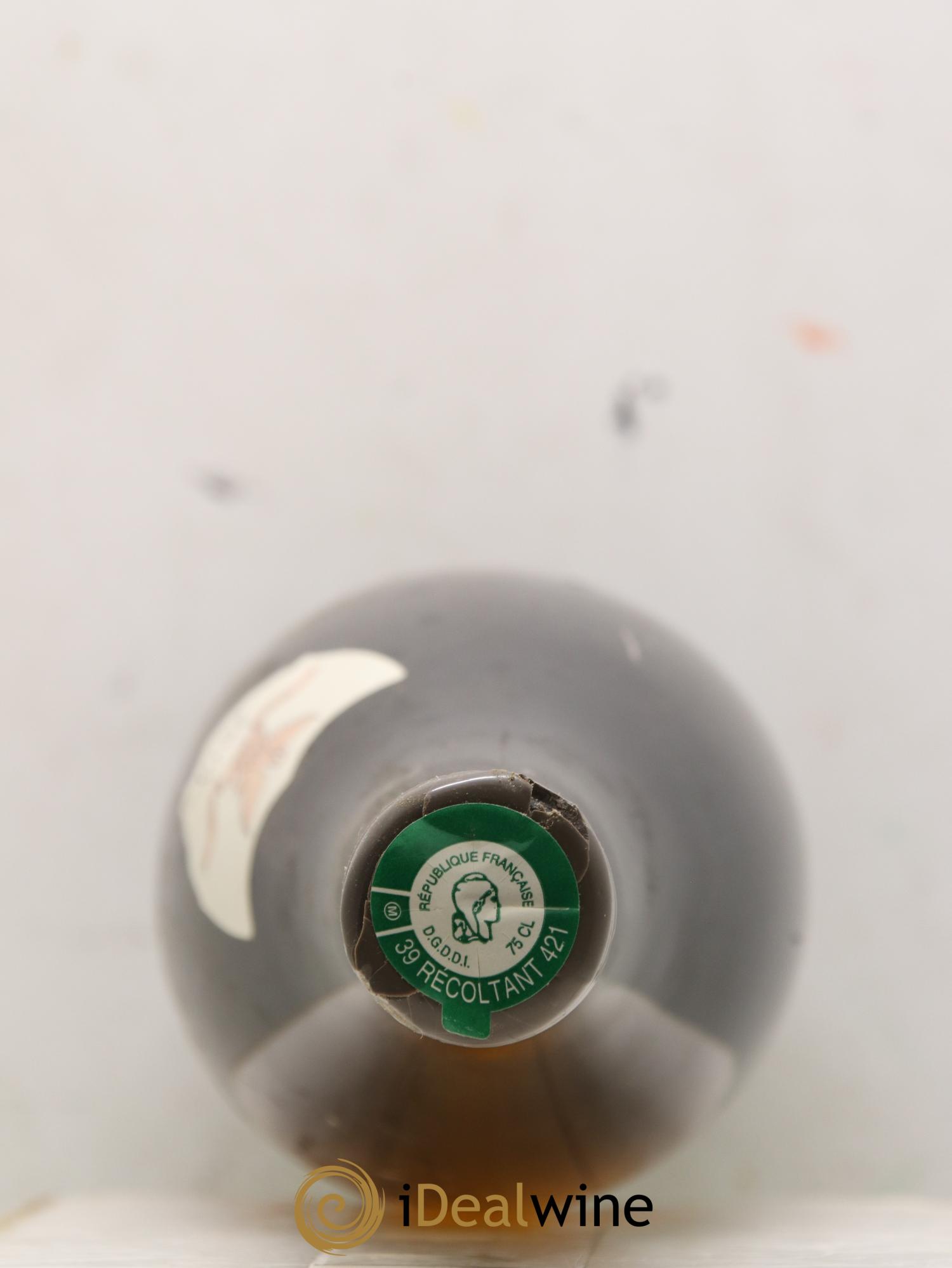 Arbois-Pupillin Chardonnay de macération (cire grise) Overnoy-Houillon (Domaine) 2010 - Lot de 1 bouteille - 1