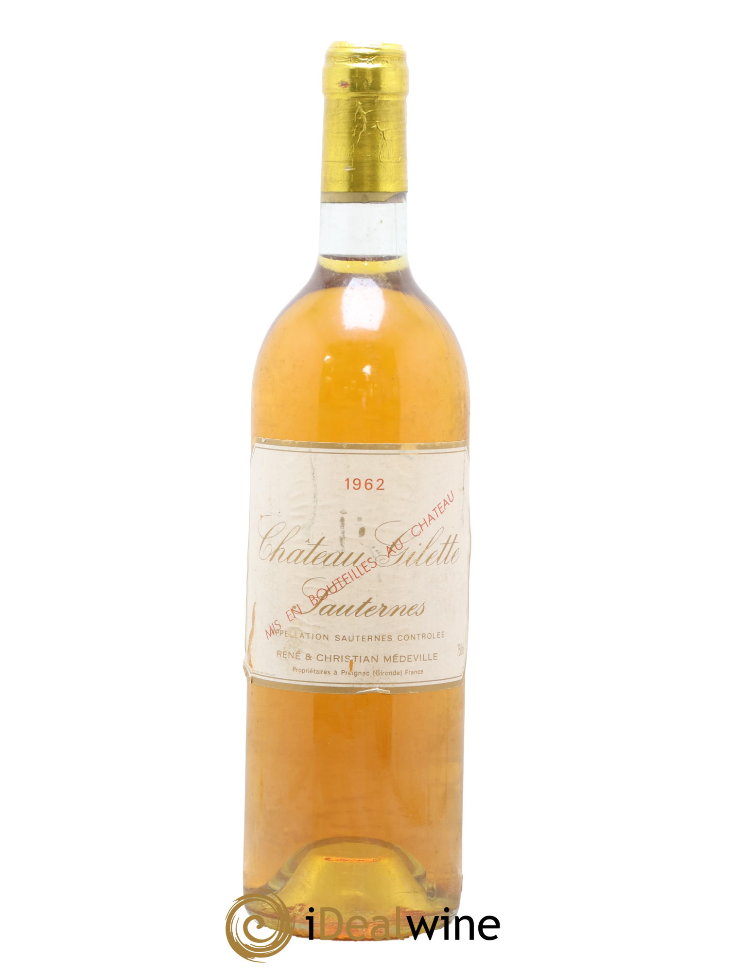 Château Gilette 1962 - Posten von 1 Flasche - 0