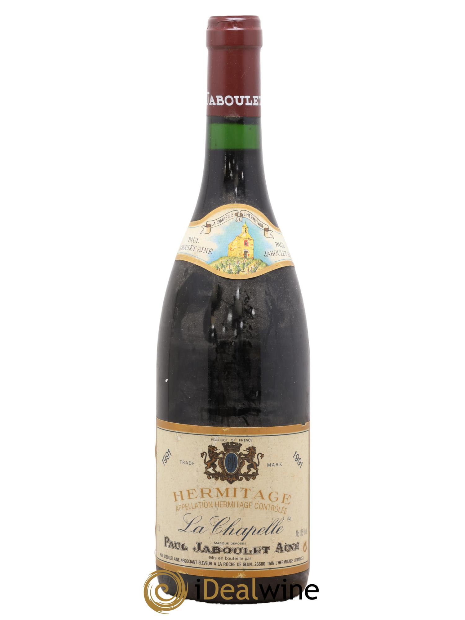 Hermitage La Chapelle Paul Jaboulet Ainé 1991 - Lot de 1 bouteille - 0