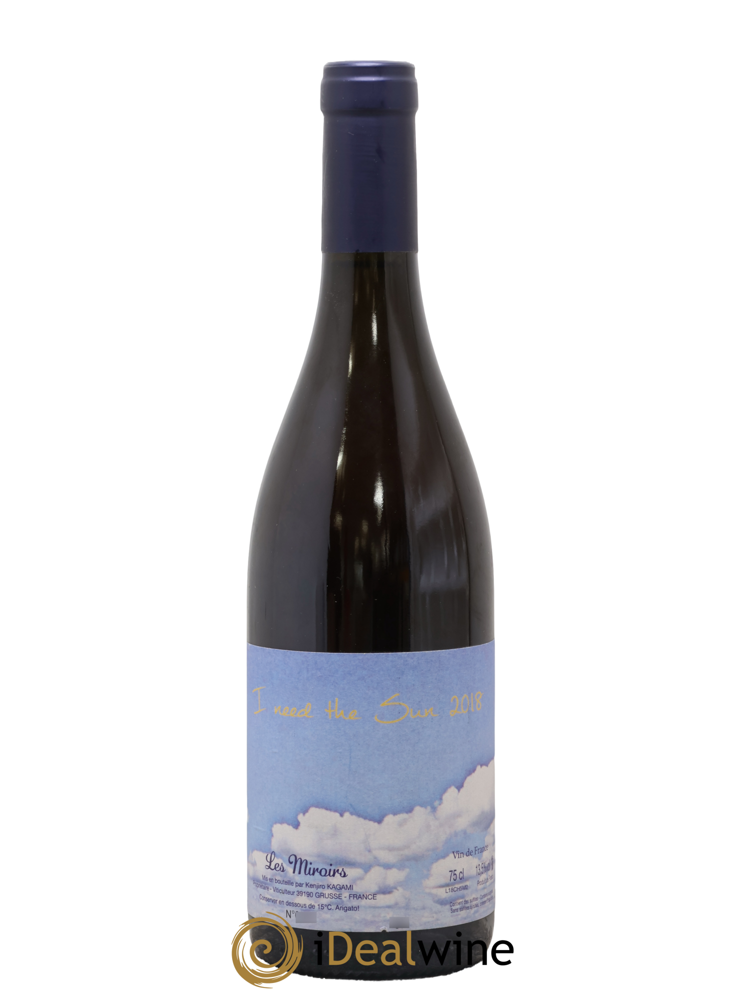 Vin de France I need the Sun Kenjiro Kagami - Domaine des Miroirs 2018 - Lot de 1 bouteille - 0