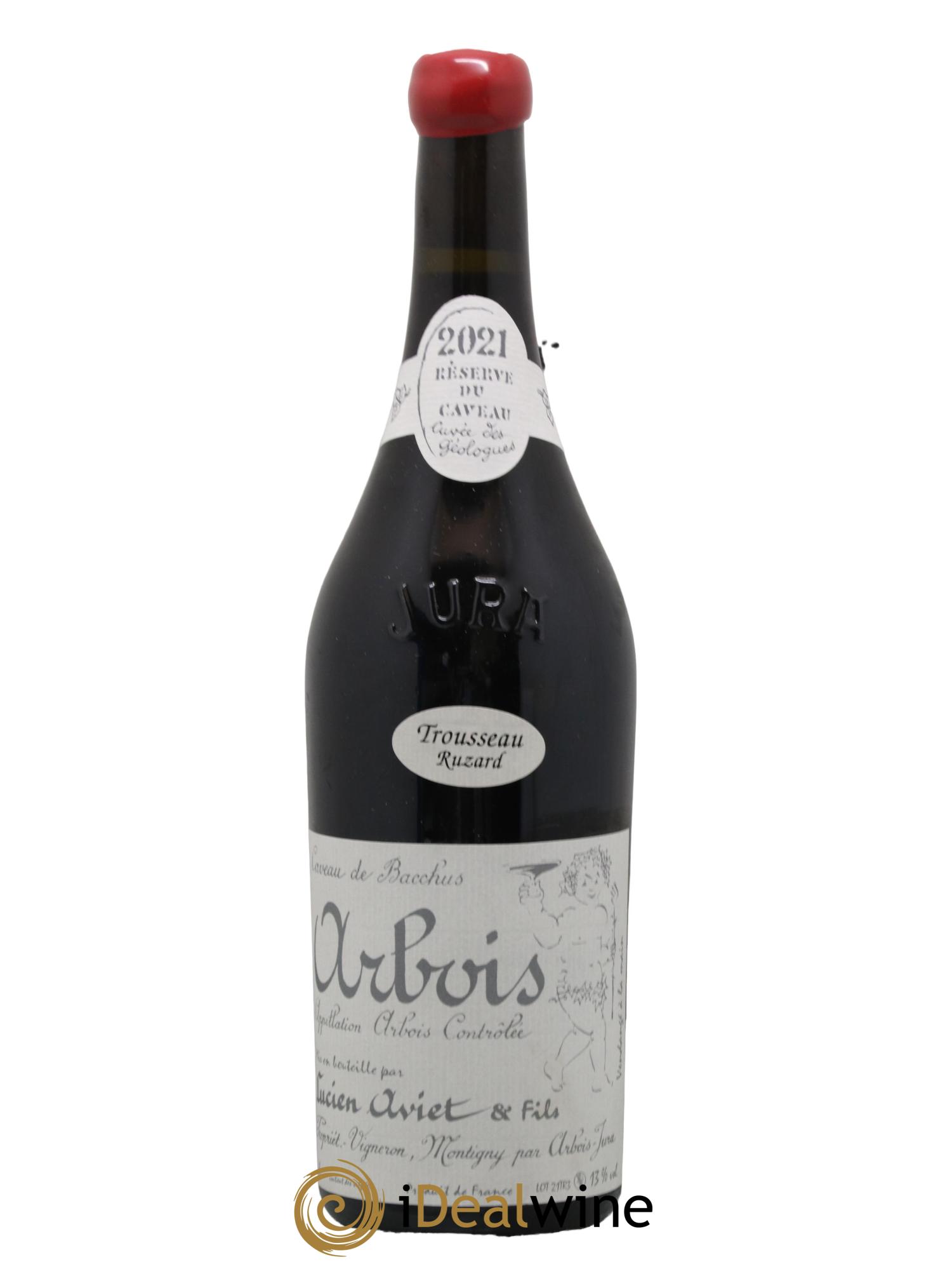 Arbois Trousseau Ruzard Cuvée des Géologues Lucien Aviet (Domaine) 2021 - Lot de 1 bouteille - 0