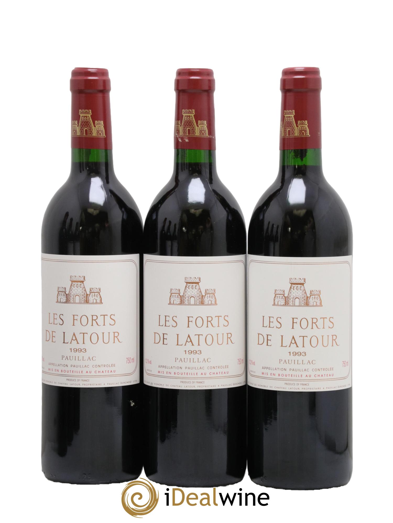Les Forts de Latour Second Vin 1993 - Lot de 12 bouteilles - 3